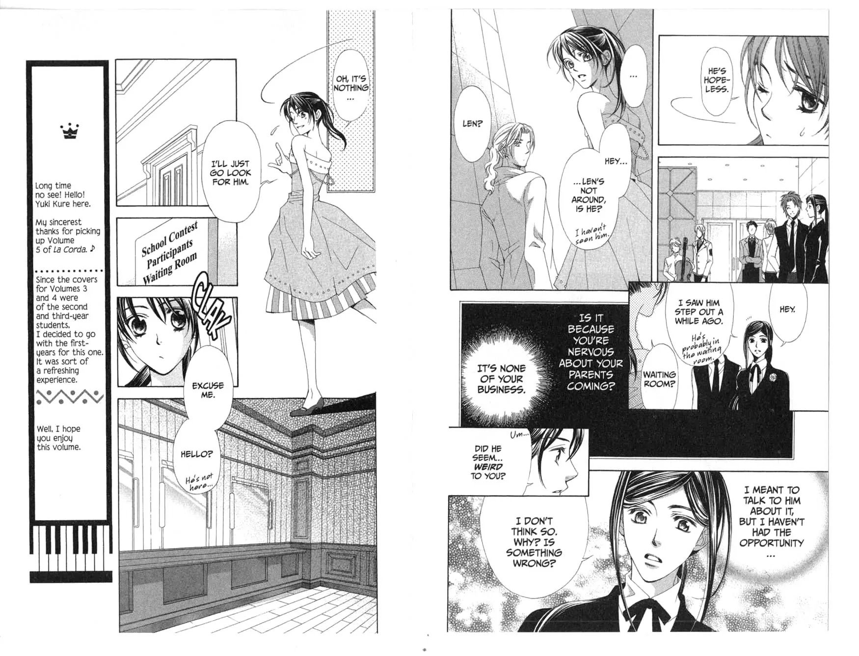 La Corda D'Oro Chapter 19.1 page 3 - Chapter 19.1
