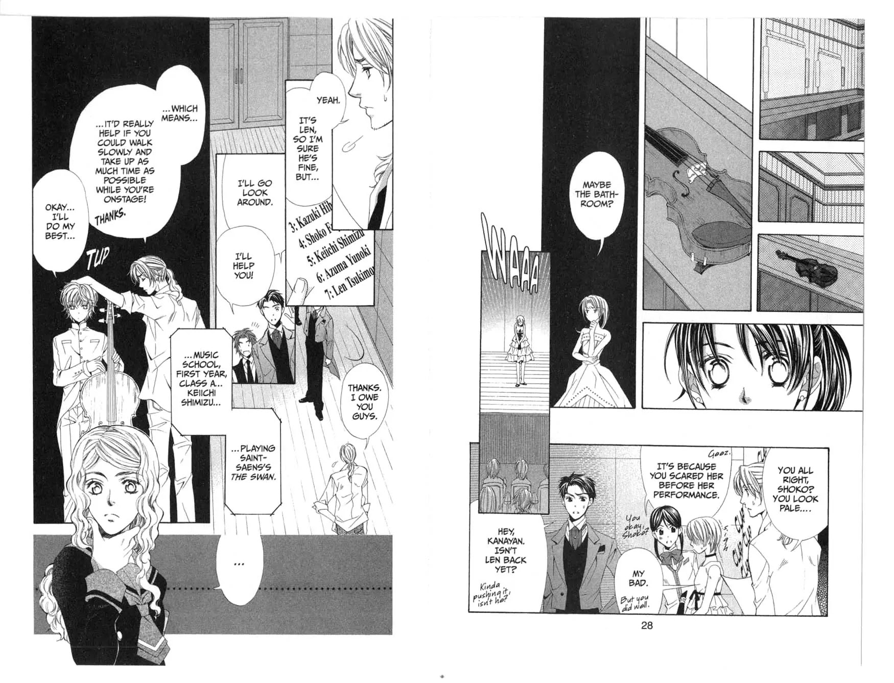 La Corda D'Oro Chapter 19.1 page 4 - Chapter 19.1
