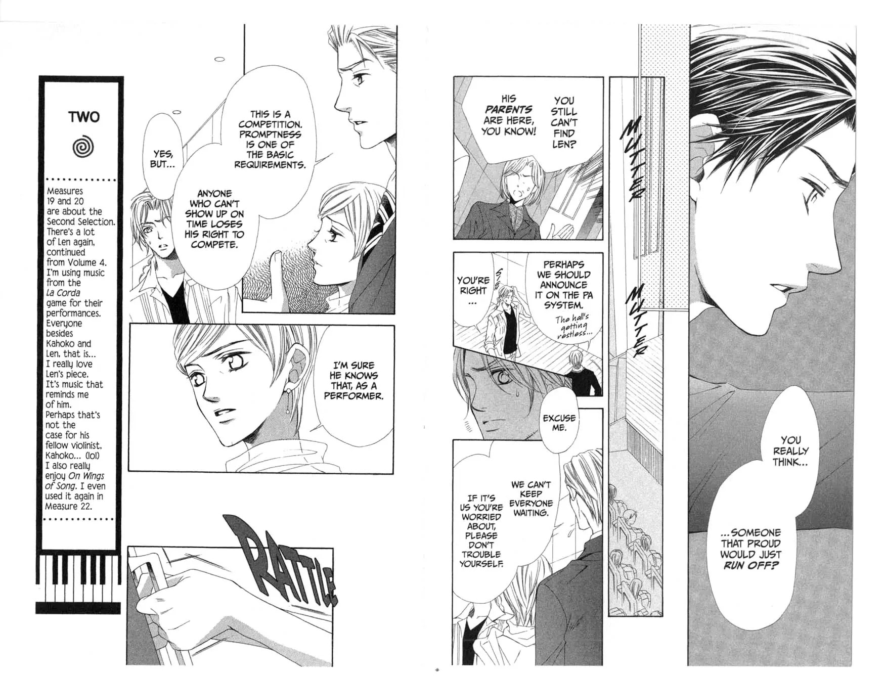 La Corda D'Oro Chapter 19.2 page 3 - Chapter 19.2