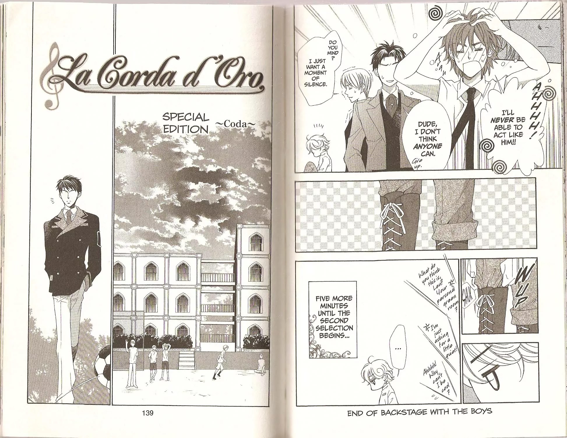 La Corda D'Oro Chapter 26 page 3 - Chapter 26