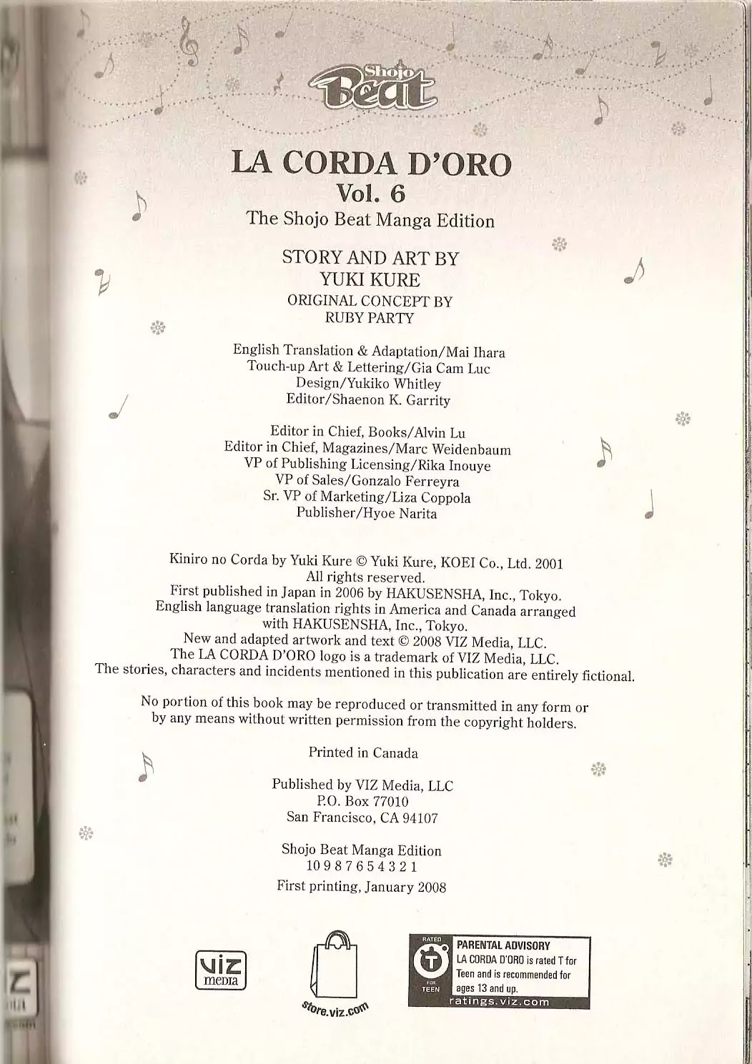 La Corda D'Oro Chapter 27.5 page 32 - Chapter 27.5