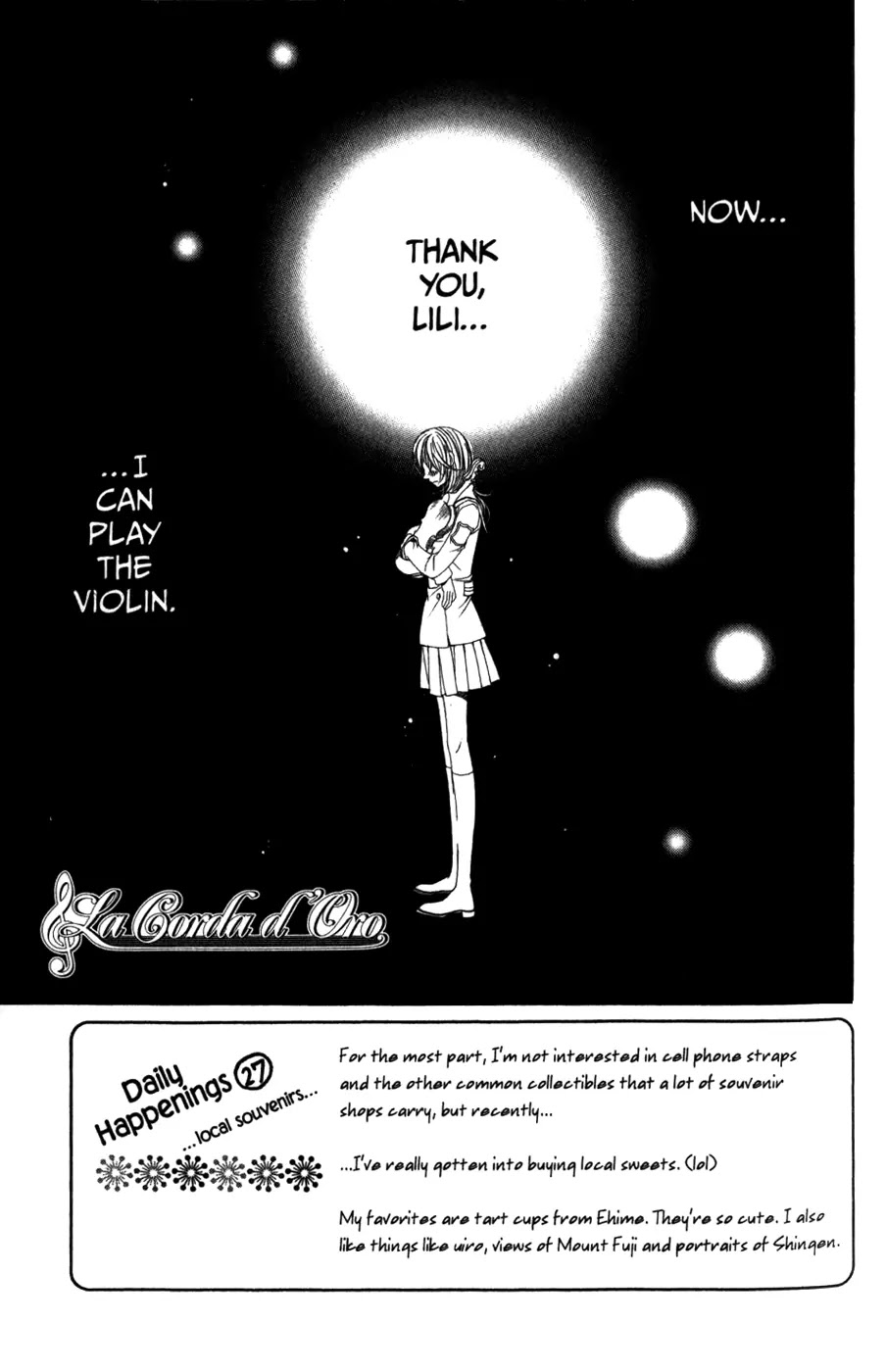 La Corda D'Oro Chapter 35 page 1 - Chapter 35