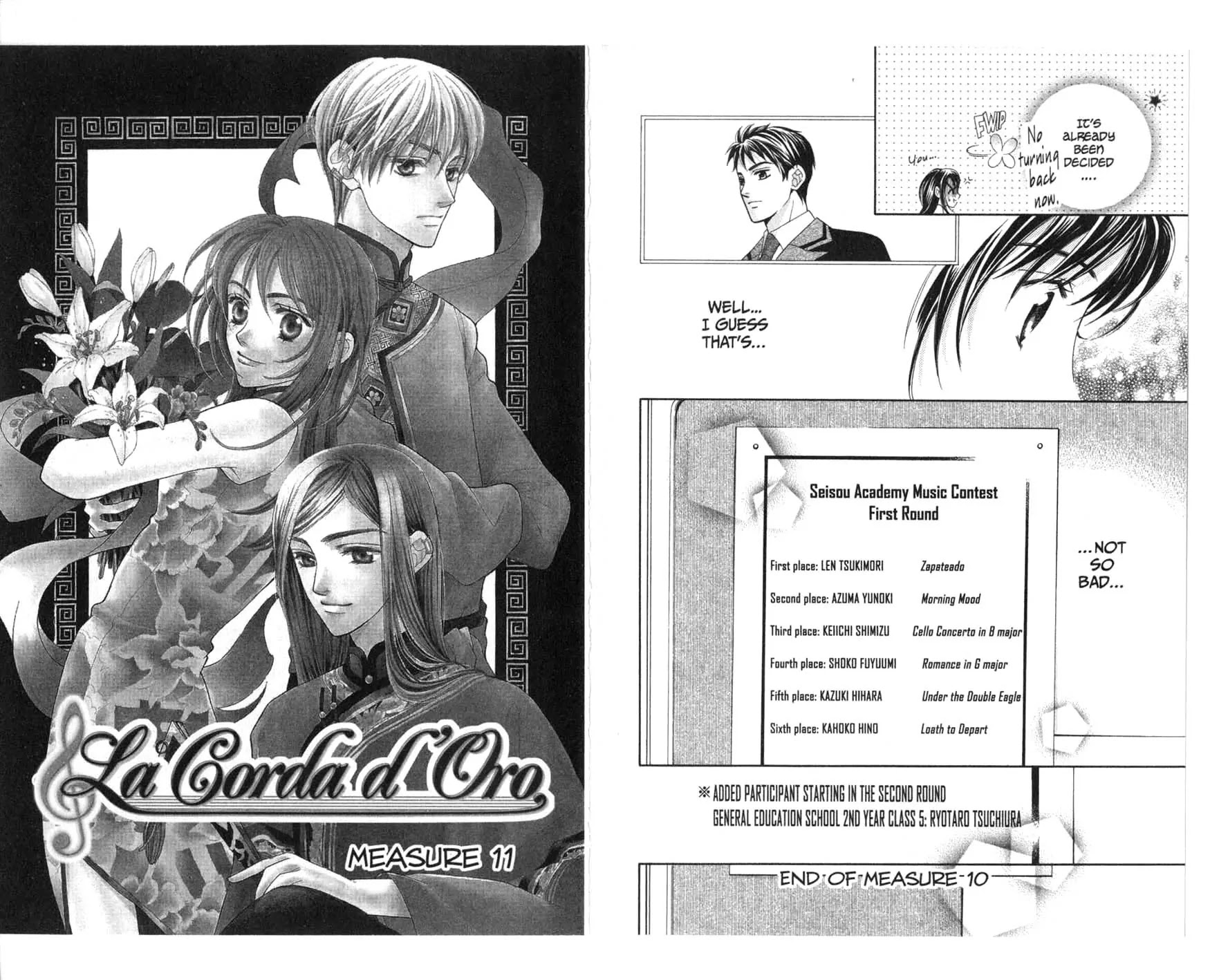 La Corda D'Oro Chapter 9.2 page 12 - Chapter 9.2