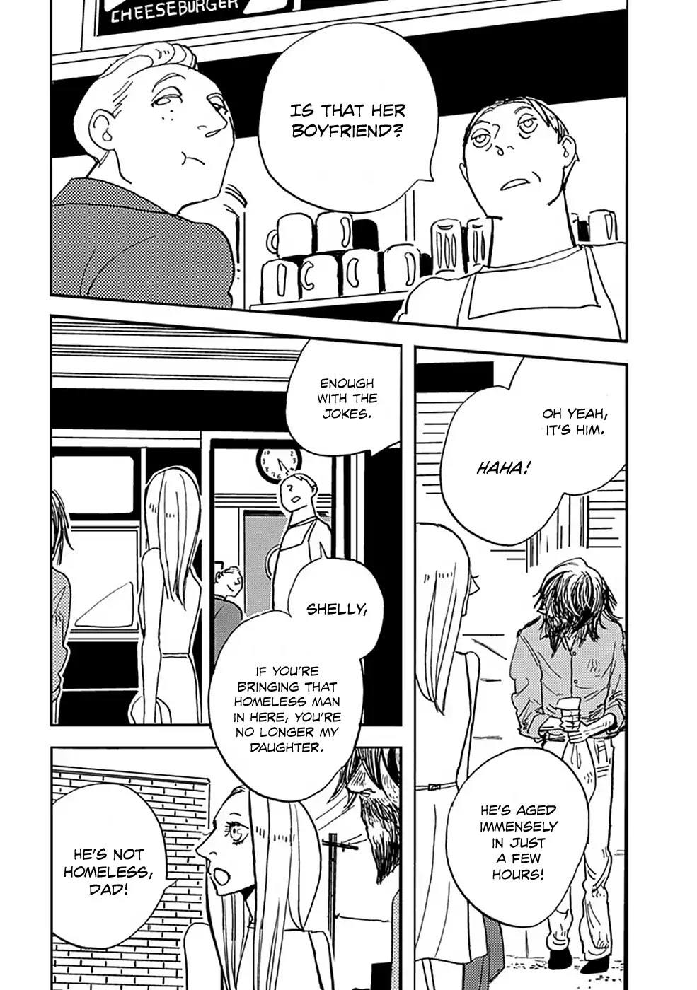 Lady and Oldman Chapter 1 page 14 - Chapter 1: The Man Who Came From Prison