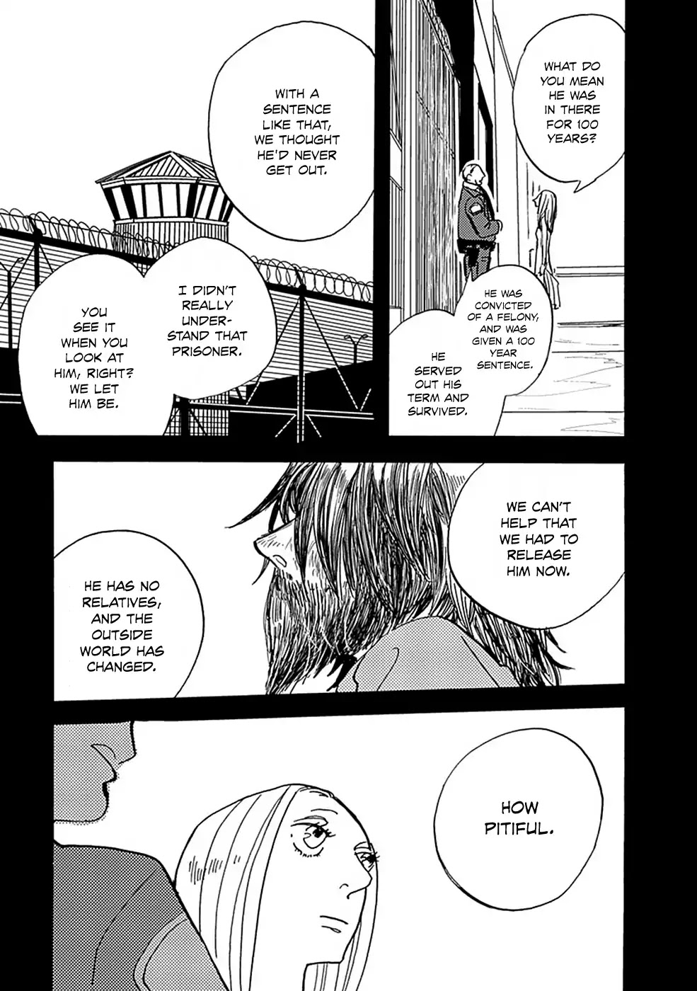 Lady and Oldman Chapter 1 page 16 - Chapter 1: The Man Who Came From Prison