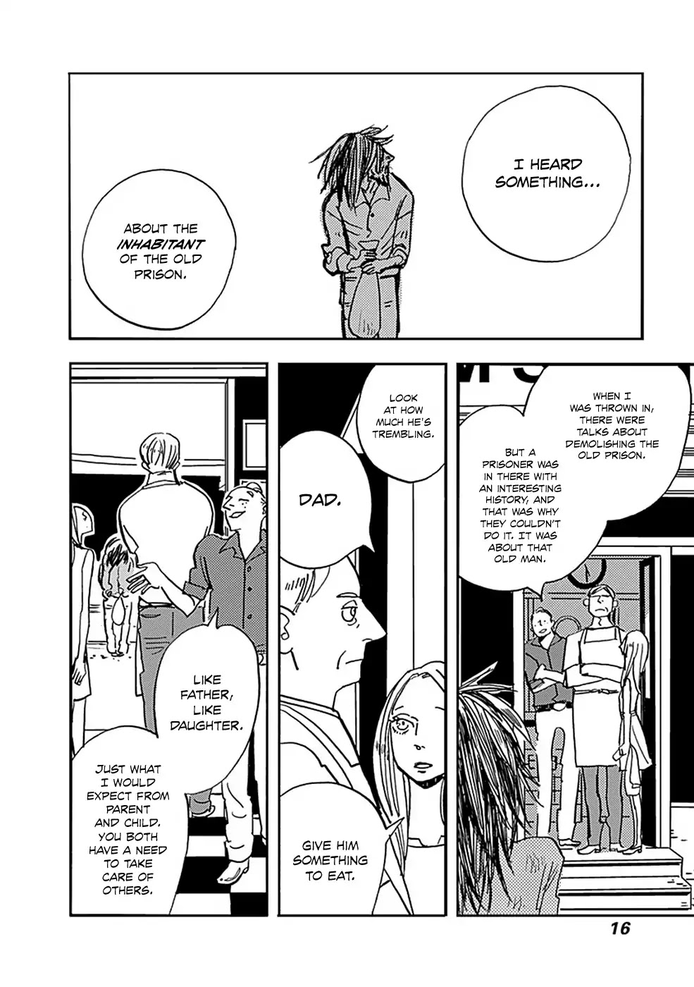 Lady and Oldman Chapter 1 page 17 - Chapter 1: The Man Who Came From Prison