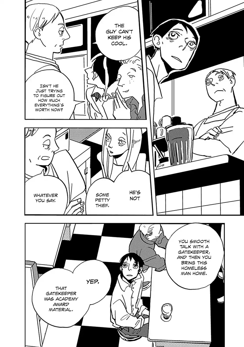 Lady and Oldman Chapter 1 page 27 - Chapter 1: The Man Who Came From Prison