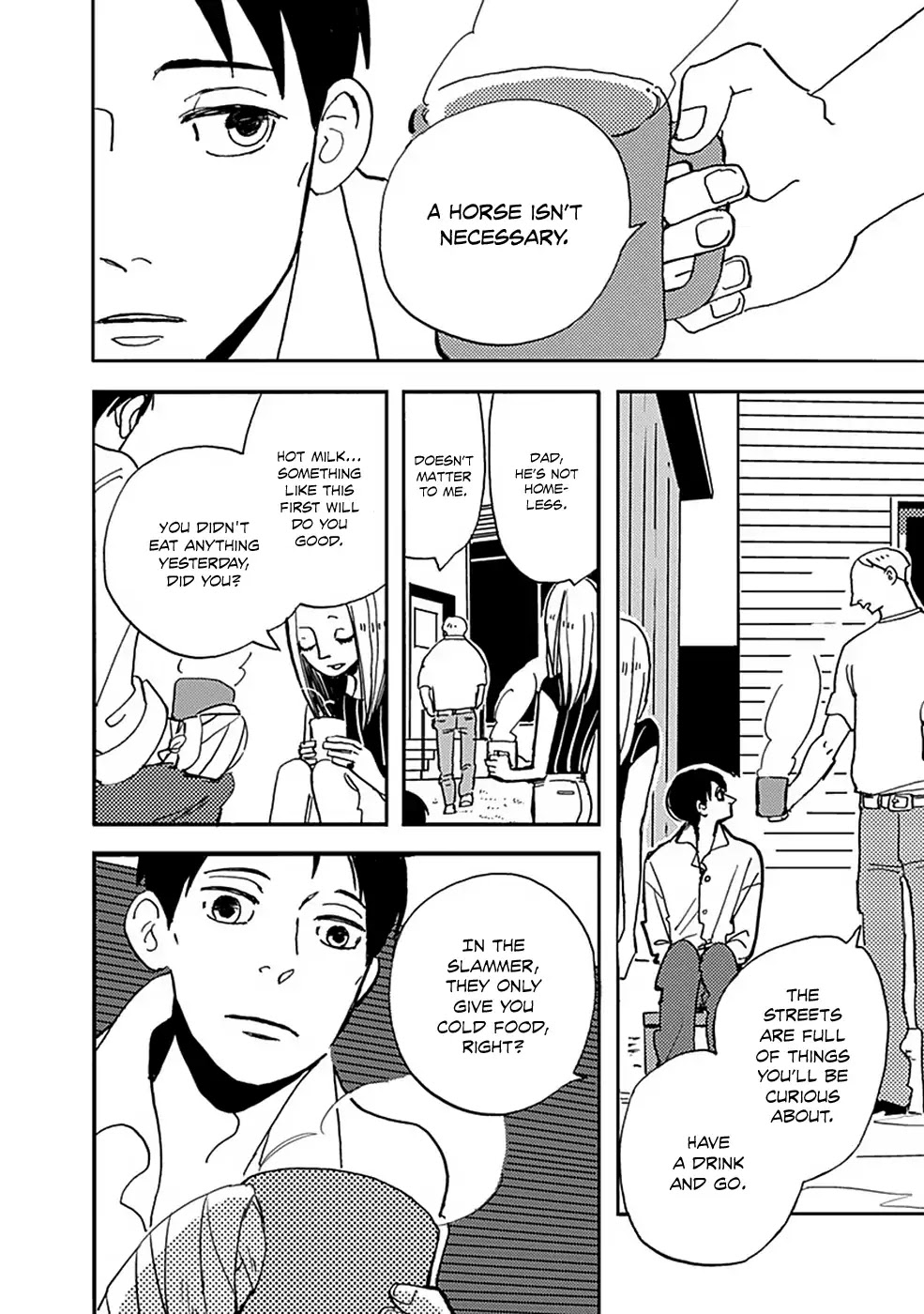 Lady and Oldman Chapter 1 page 45 - Chapter 1: The Man Who Came From Prison
