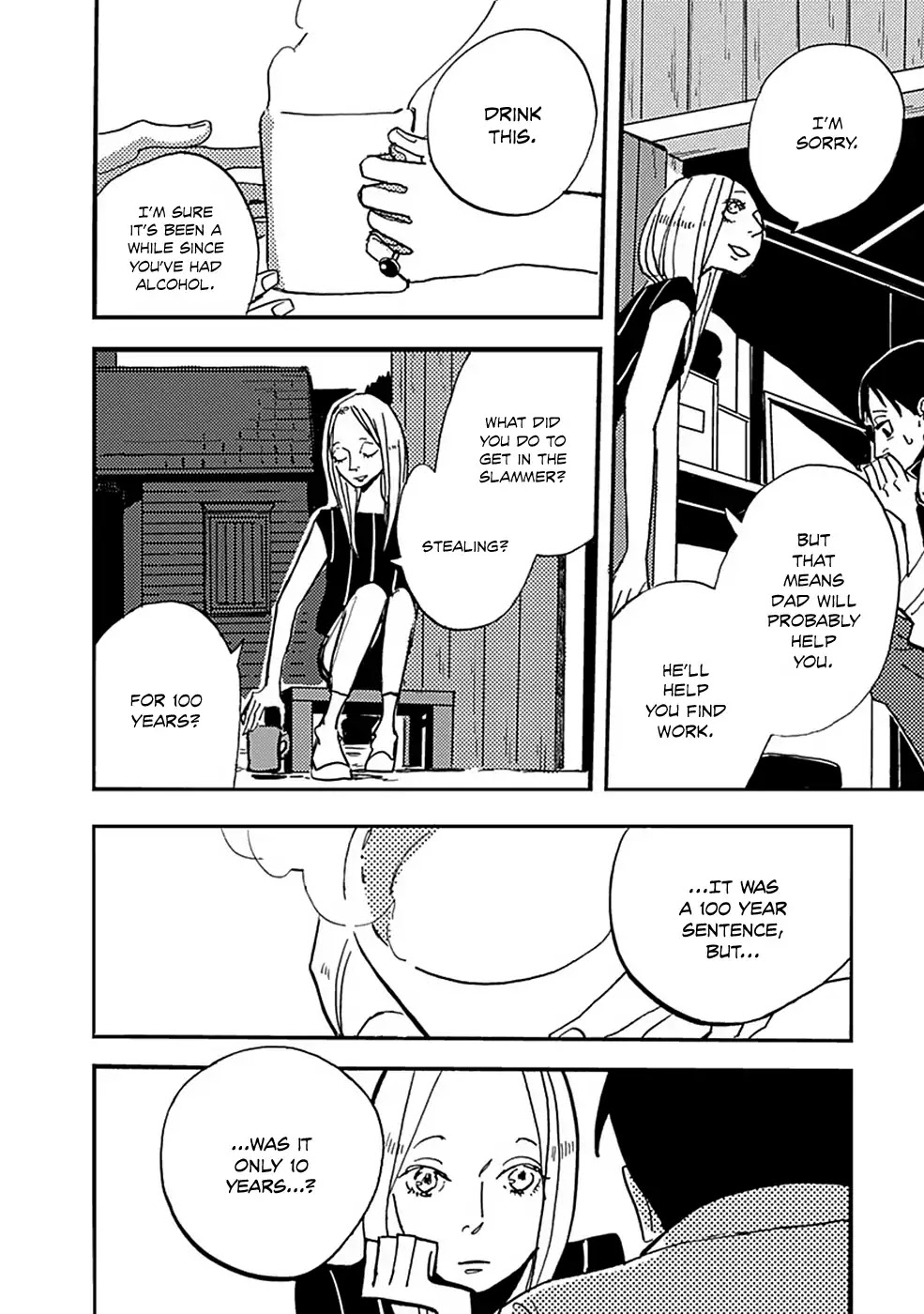 Lady and Oldman Chapter 1 page 47 - Chapter 1: The Man Who Came From Prison