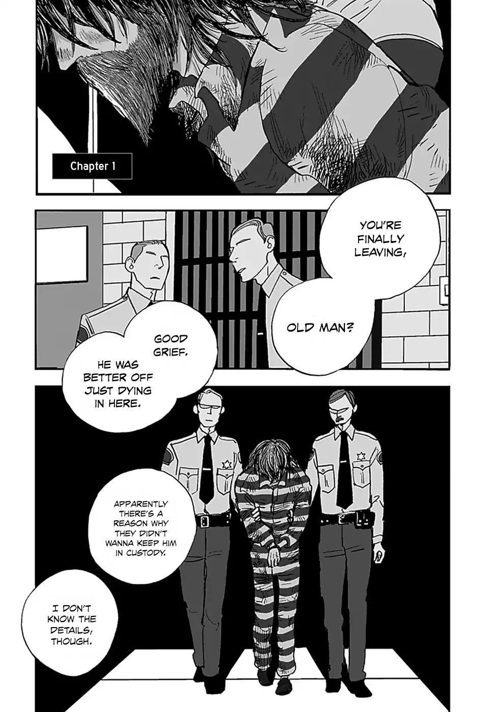 Lady and Oldman Chapter 1 page 5 - Chapter 1: The Man Who Came From Prison