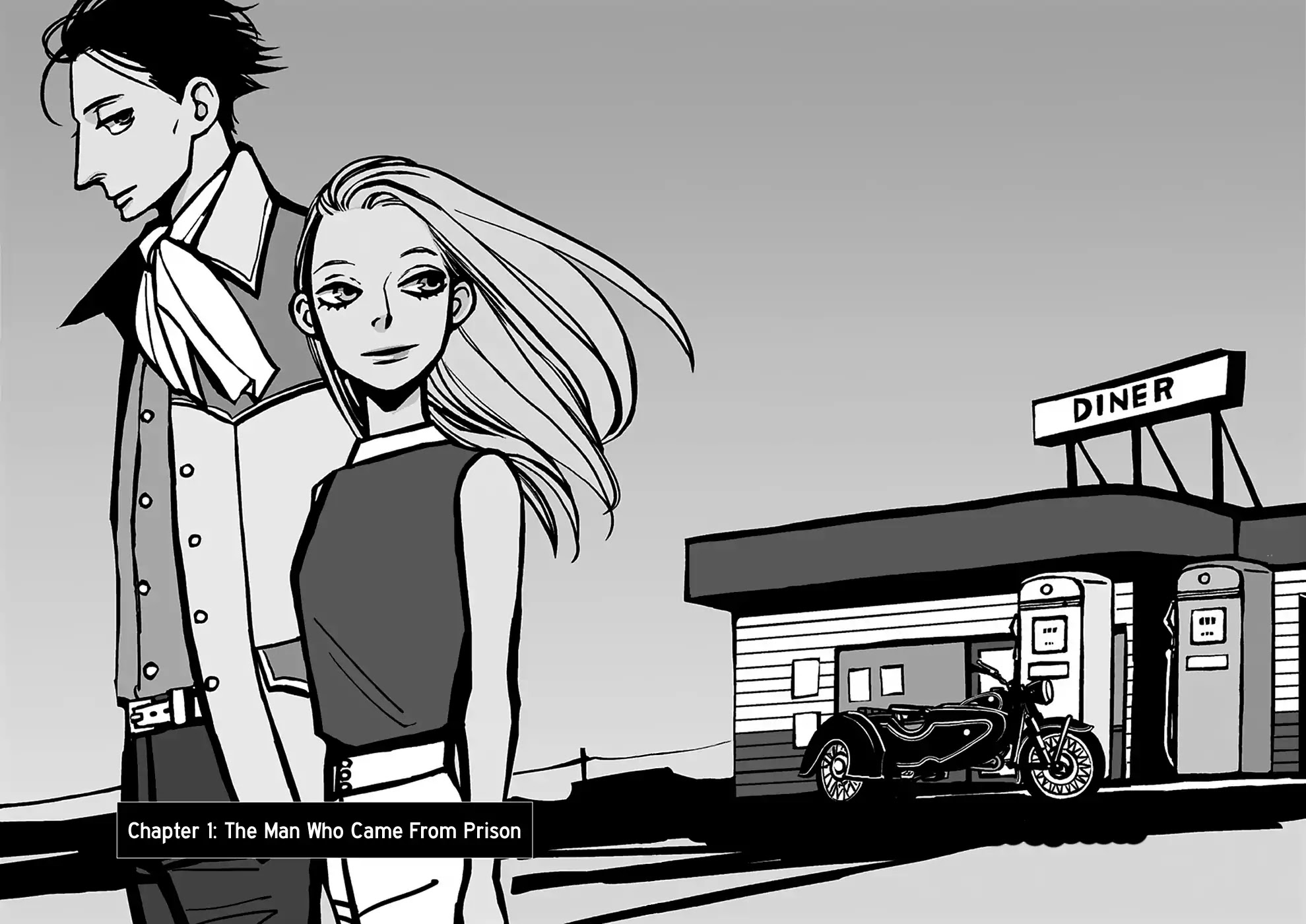 Lady and Oldman Chapter 1 page 6 - Chapter 1: The Man Who Came From Prison