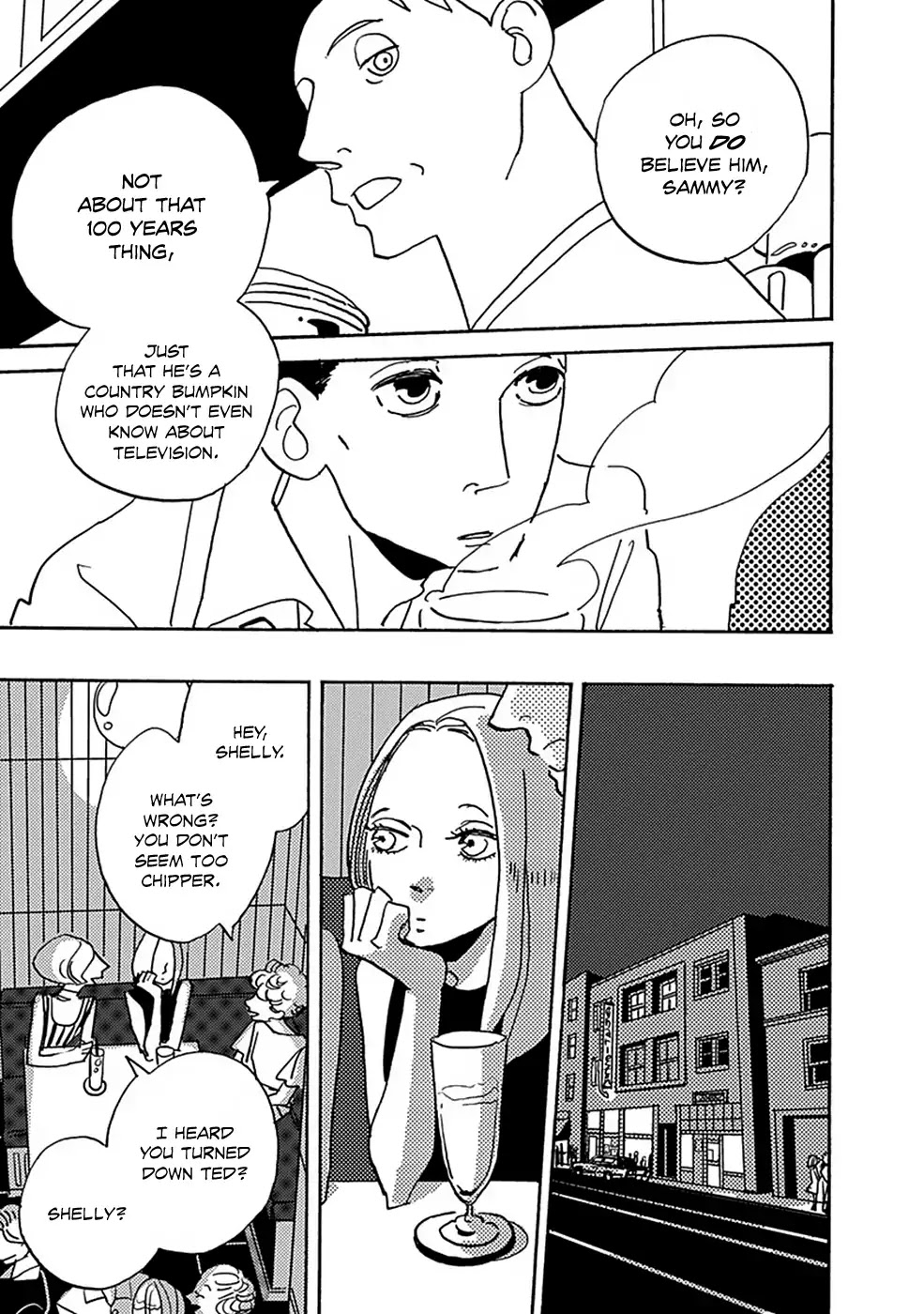 Lady and Oldman Chapter 2 page 13 - Chapter 2: Hot Oldman