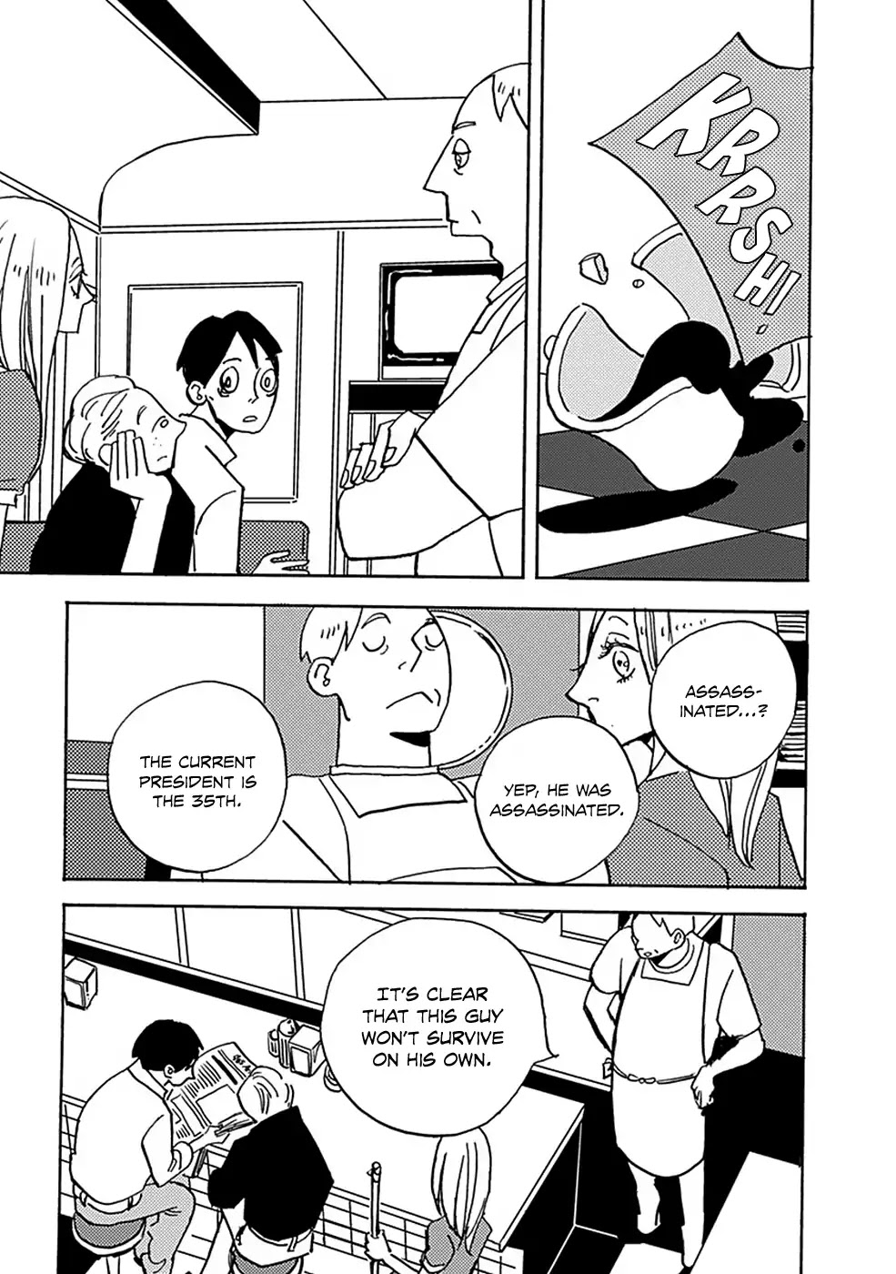 Lady and Oldman Chapter 2 page 21 - Chapter 2: Hot Oldman