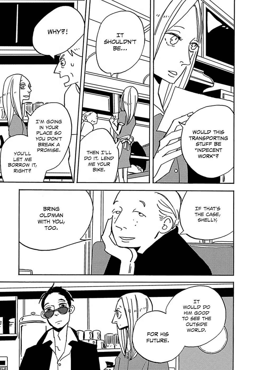 Lady and Oldman Chapter 2 page 33 - Chapter 2: Hot Oldman