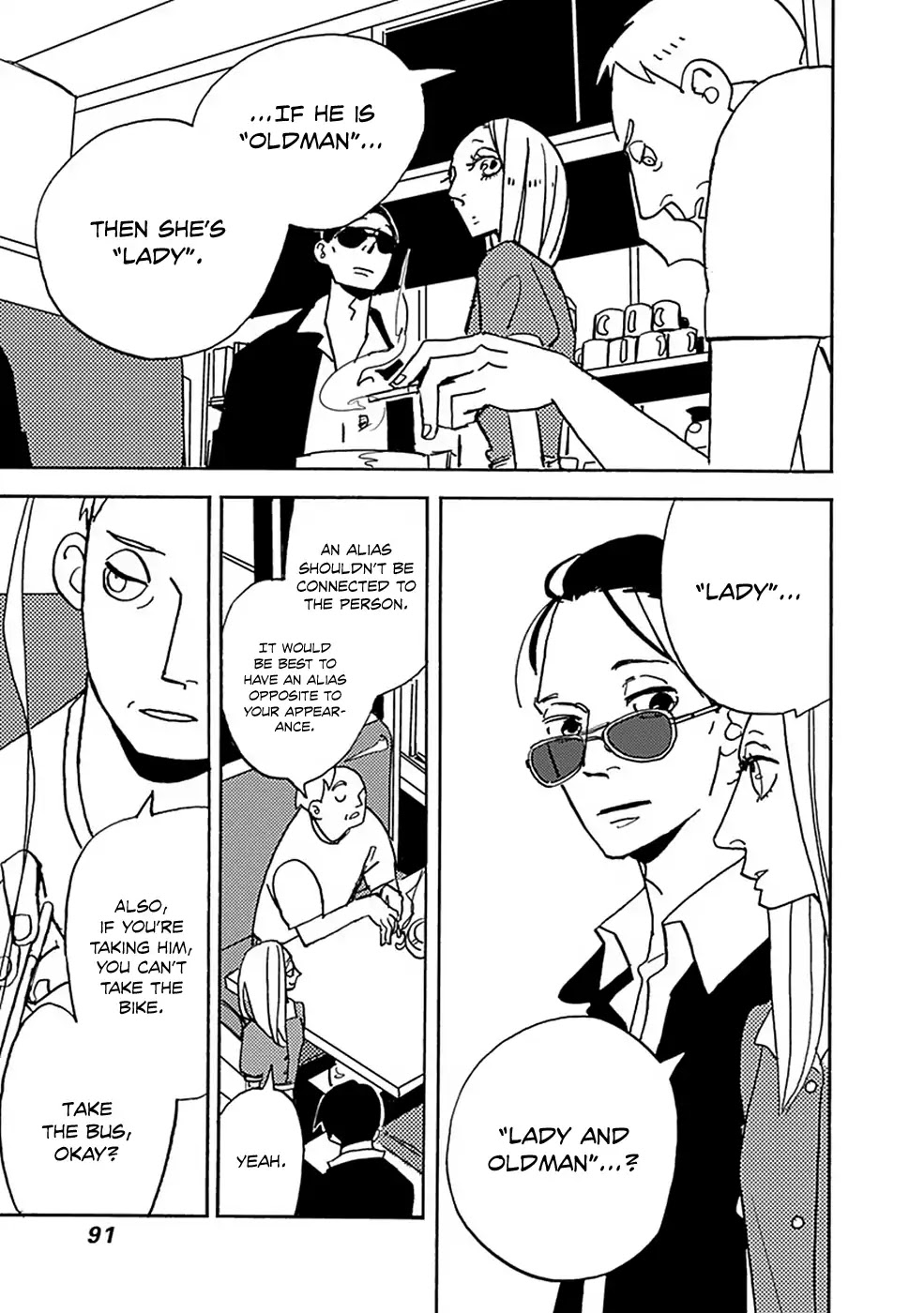 Lady and Oldman Chapter 2 page 35 - Chapter 2: Hot Oldman