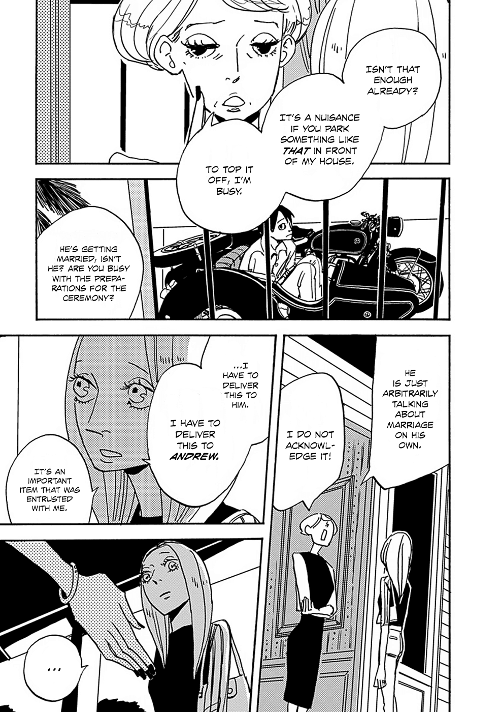 Lady and Oldman Chapter 3 page 5 - Chapter 3: Quick "Easy" Job
