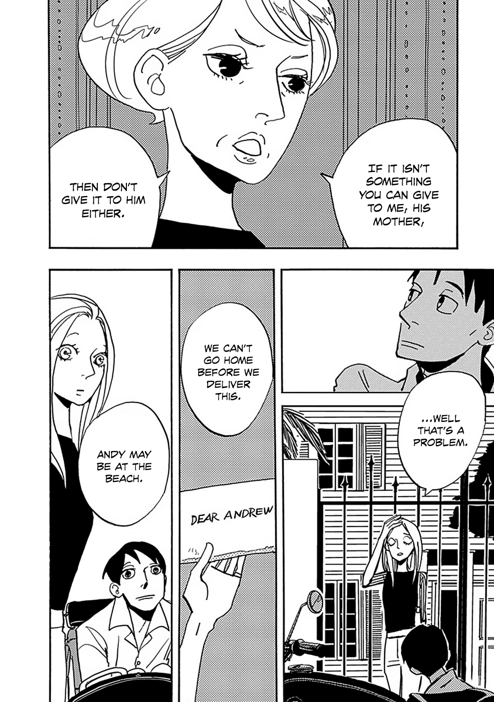 Lady and Oldman Chapter 3 page 6 - Chapter 3: Quick "Easy" Job