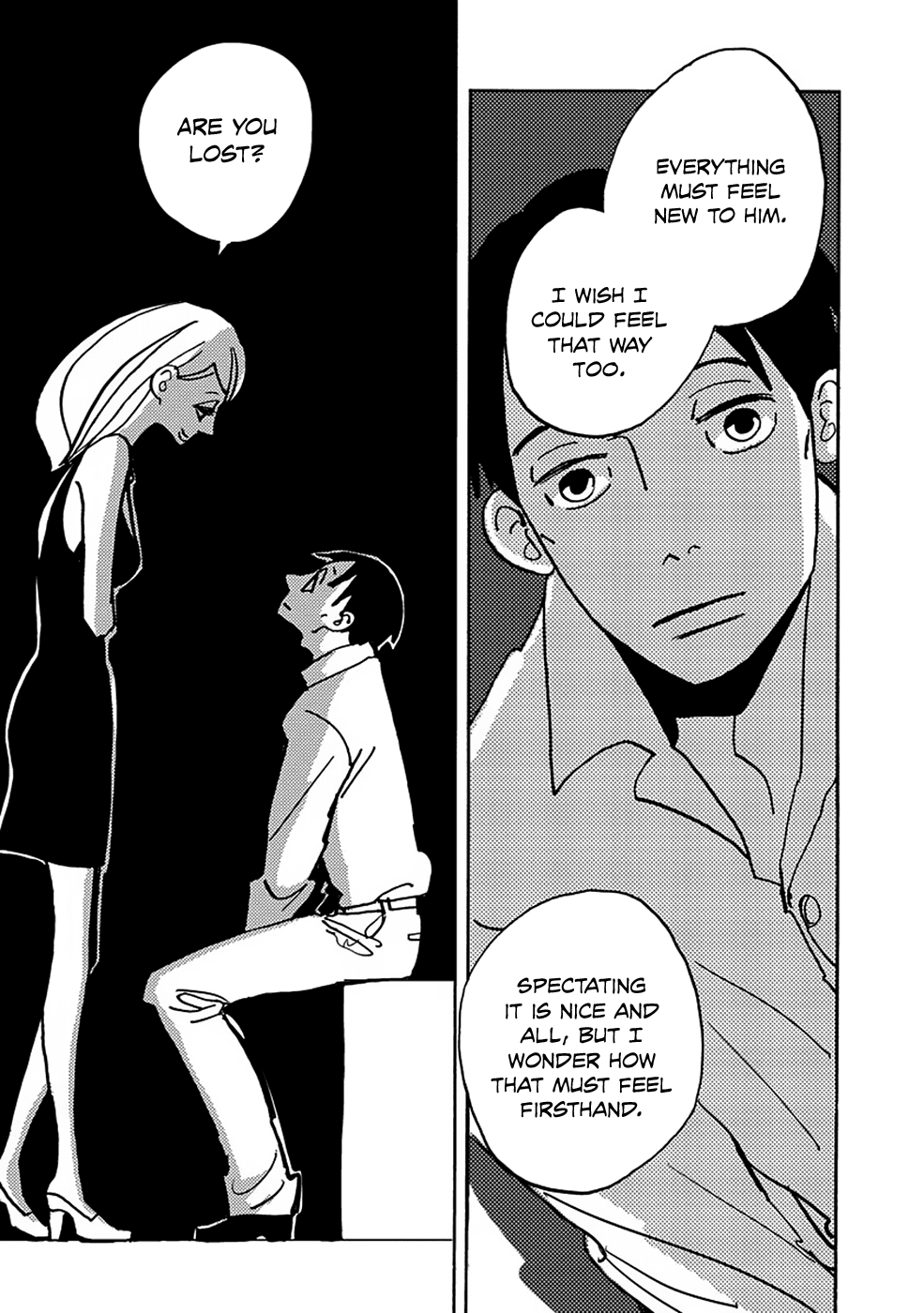 Lady and Oldman Chapter 4 page 3 - Chapter 4: Words of a Gentleman 100 Years Ago