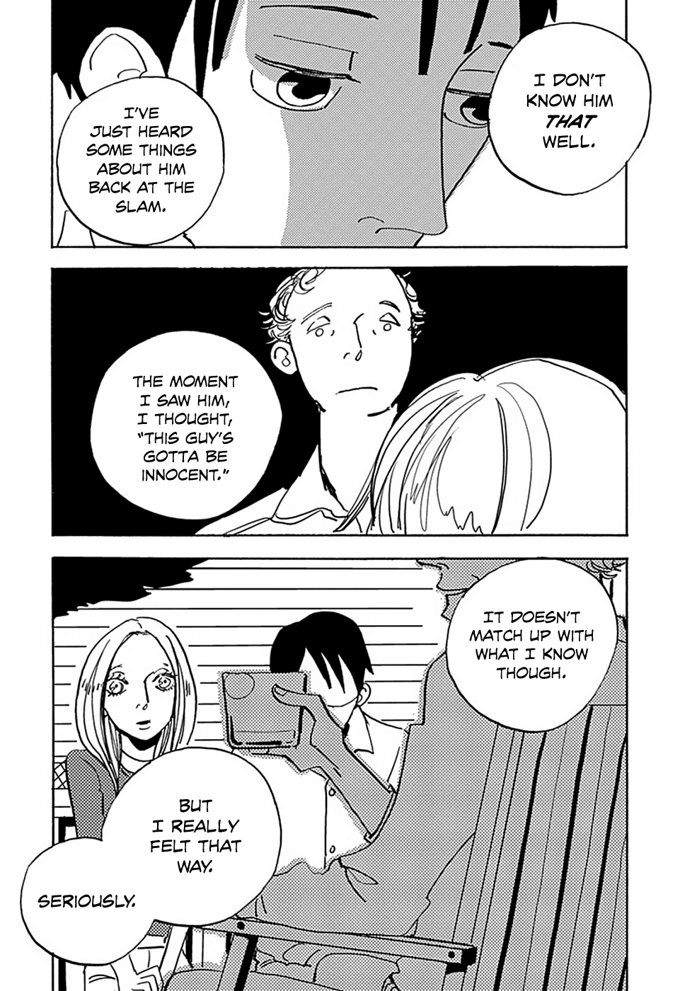 Lady and Oldman Chapter 5 page 19 - Chapter 5: The Girl Who Doesn't Know Fear