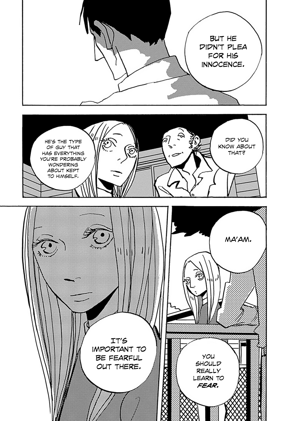 Lady and Oldman Chapter 5 page 21 - Chapter 5: The Girl Who Doesn't Know Fear