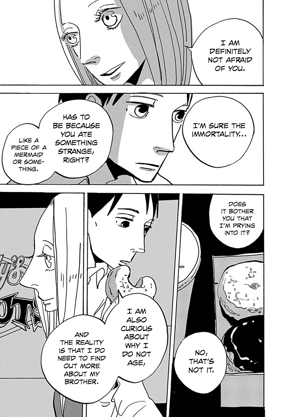Lady and Oldman Chapter 5 page 33 - Chapter 5: The Girl Who Doesn't Know Fear