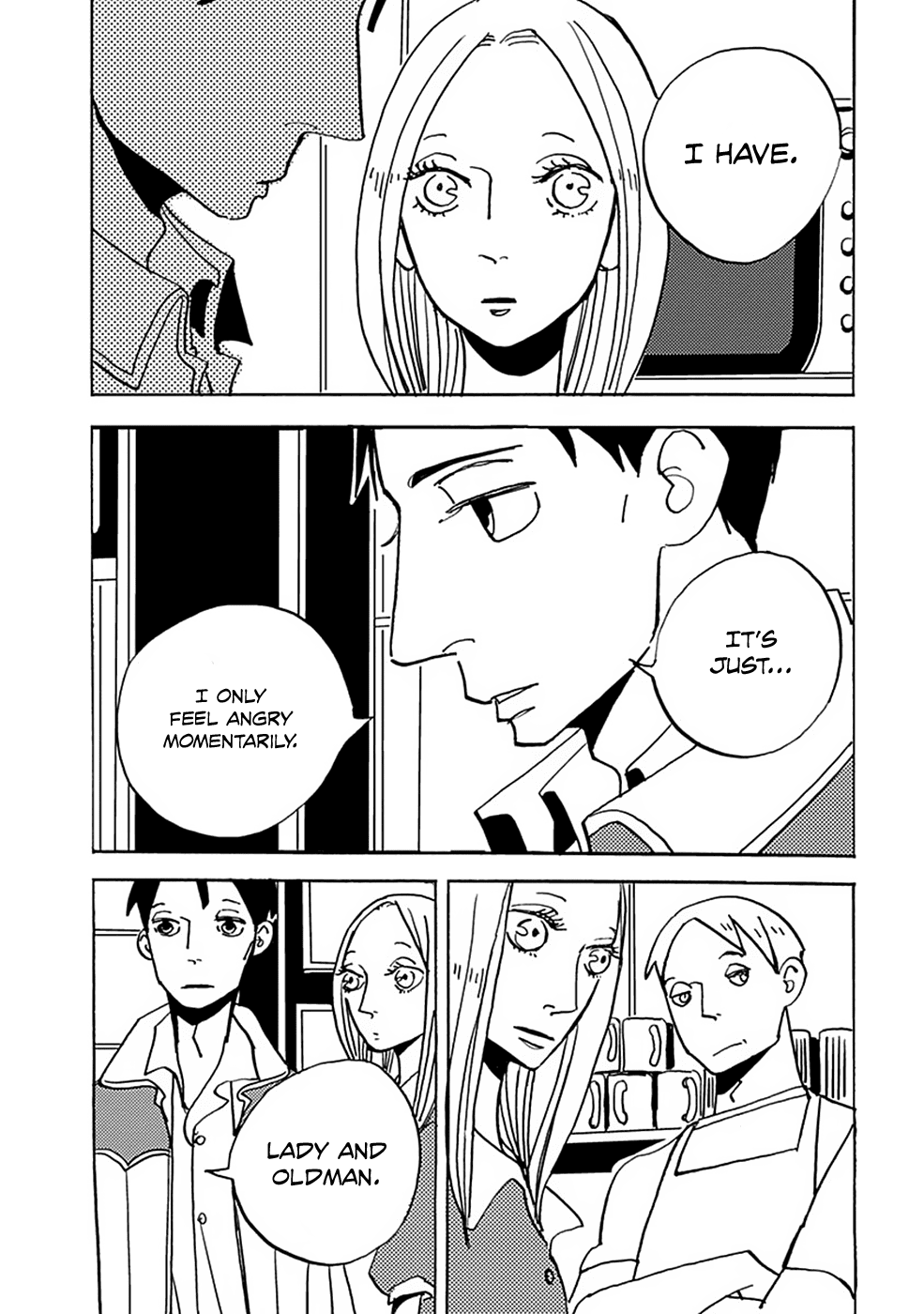 Lady and Oldman Chapter 5 page 6 - Chapter 5: The Girl Who Doesn't Know Fear