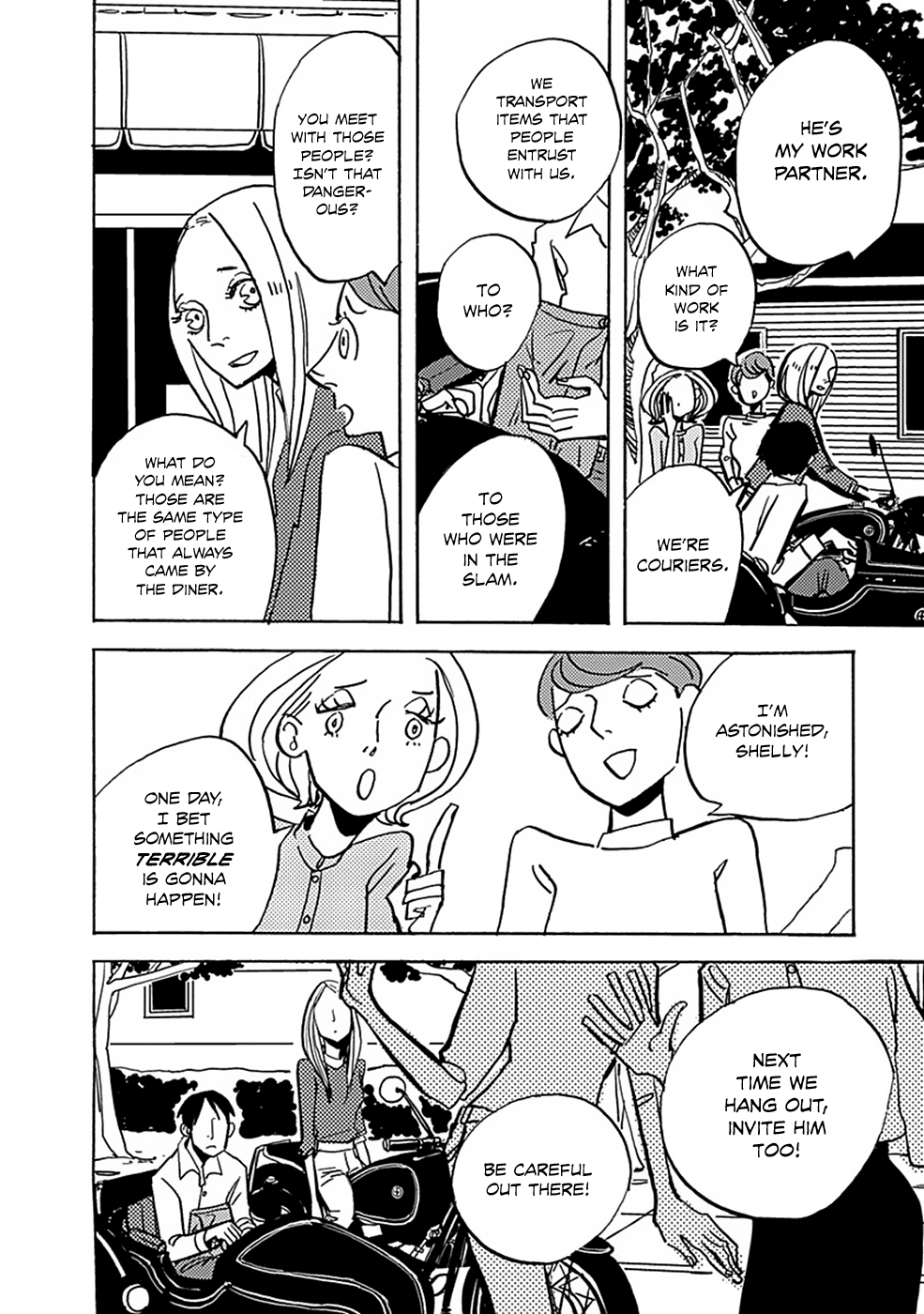 Lady and Oldman Chapter 5 page 8 - Chapter 5: The Girl Who Doesn't Know Fear