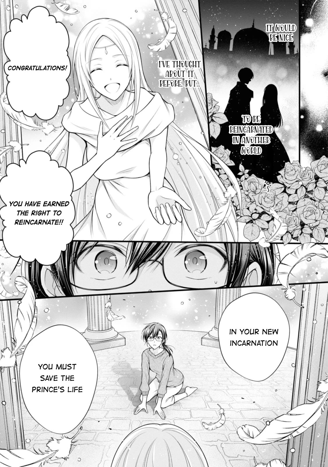 Lady Healer With Zero Luck With Men. Her First Love, a Black Knight, Is Now Her Unchosen Fiancé Chapter 1 page 1 - Chapter 1