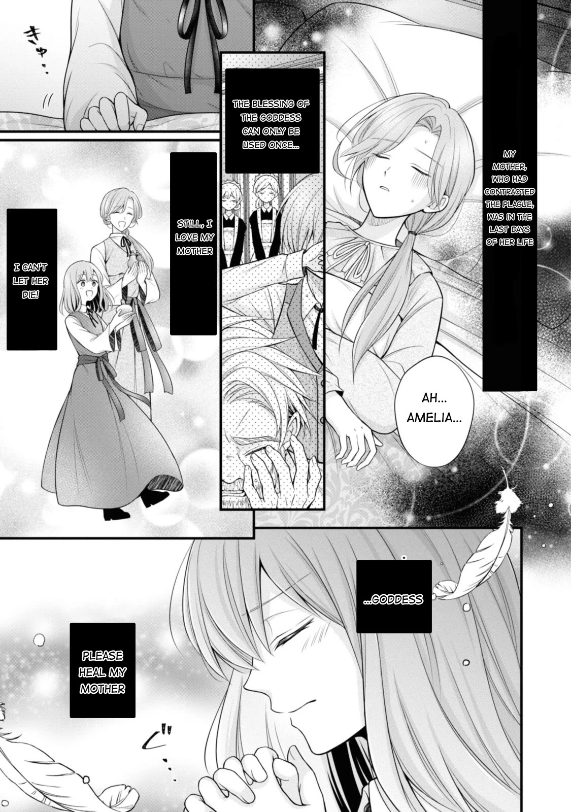 Lady Healer With Zero Luck With Men. Her First Love, a Black Knight, Is Now Her Unchosen Fiancé Chapter 1 page 13 - Chapter 1