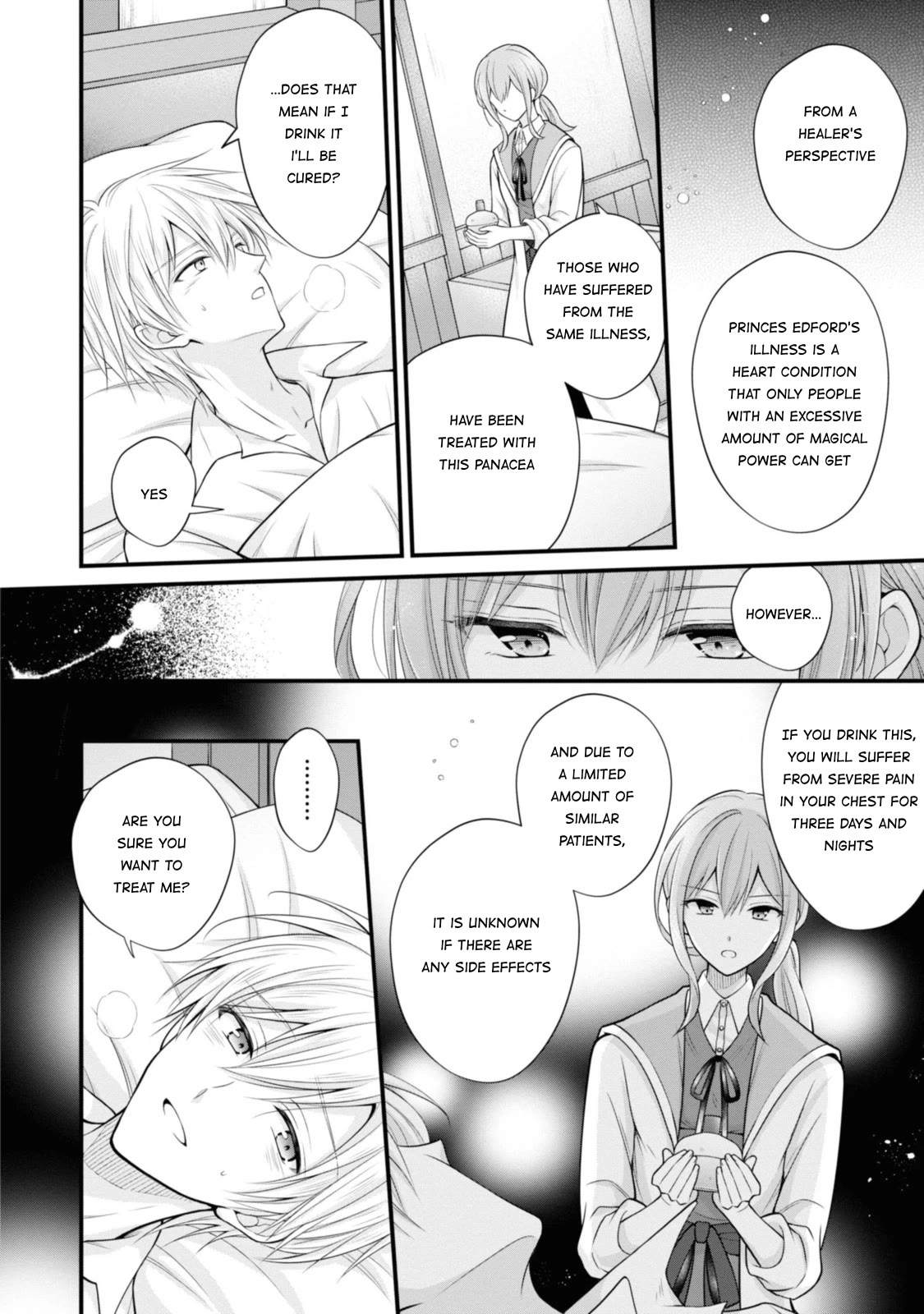 Lady Healer With Zero Luck With Men. Her First Love, a Black Knight, Is Now Her Unchosen Fiancé Chapter 1 page 24 - Chapter 1