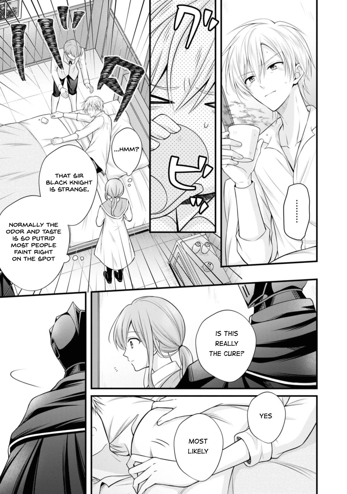 Lady Healer With Zero Luck With Men. Her First Love, a Black Knight, Is Now Her Unchosen Fiancé Chapter 1 page 31 - Chapter 1