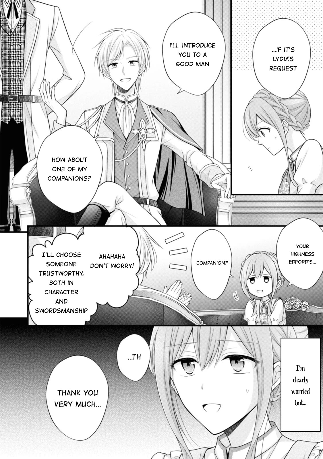 Lady Healer With Zero Luck With Men. Her First Love, a Black Knight, Is Now Her Unchosen Fiancé Chapter 2 page 30 - Chapter 2