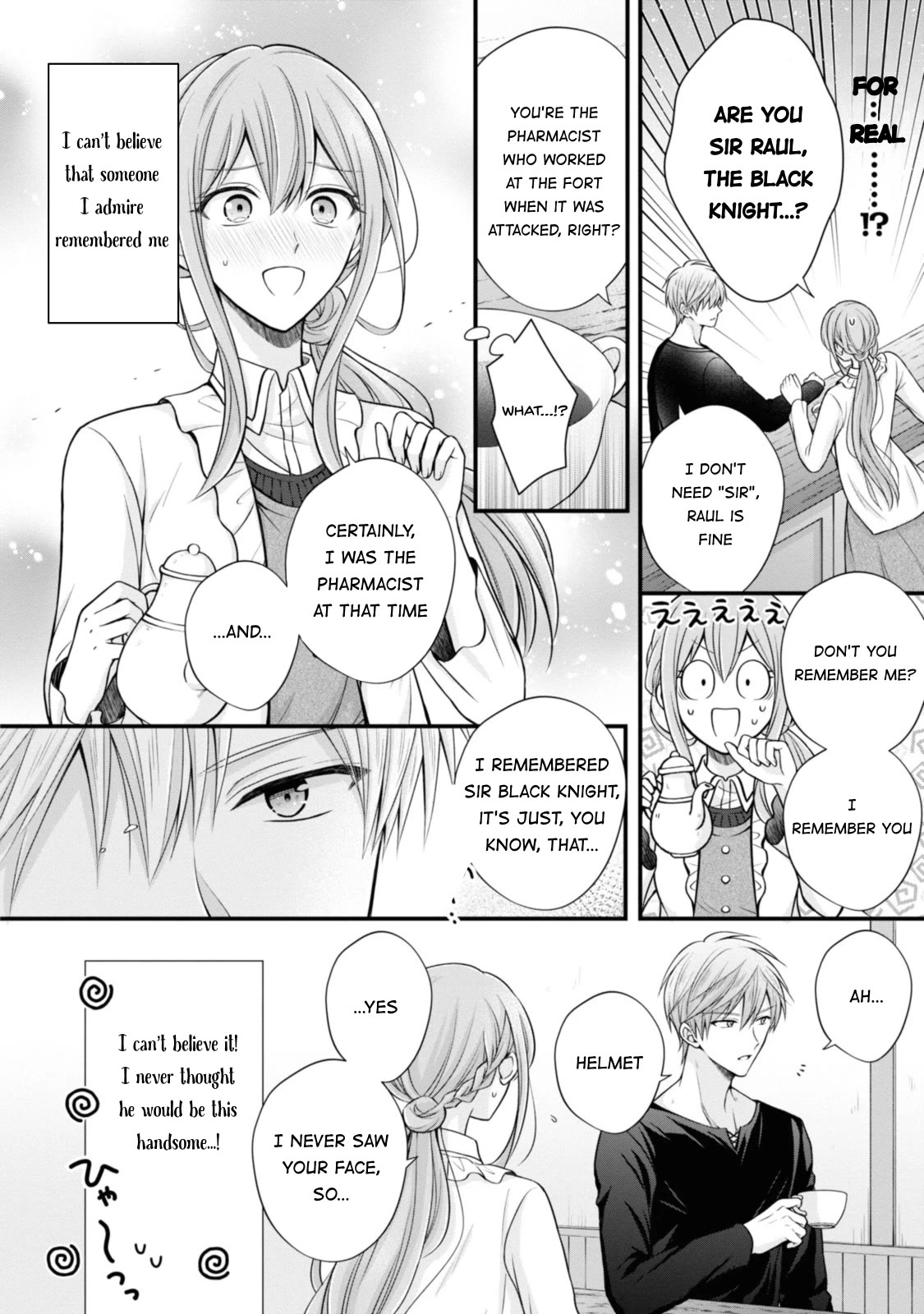 Lady Healer With Zero Luck With Men. Her First Love, a Black Knight, Is Now Her Unchosen Fiancé Chapter 3 page 24 - Chapter 3
