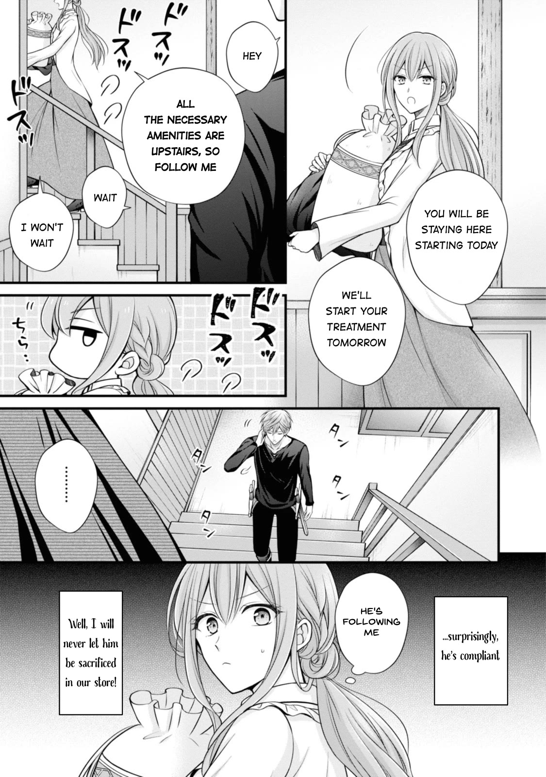 Lady Healer With Zero Luck With Men. Her First Love, a Black Knight, Is Now Her Unchosen Fiancé Chapter 3 page 29 - Chapter 3
