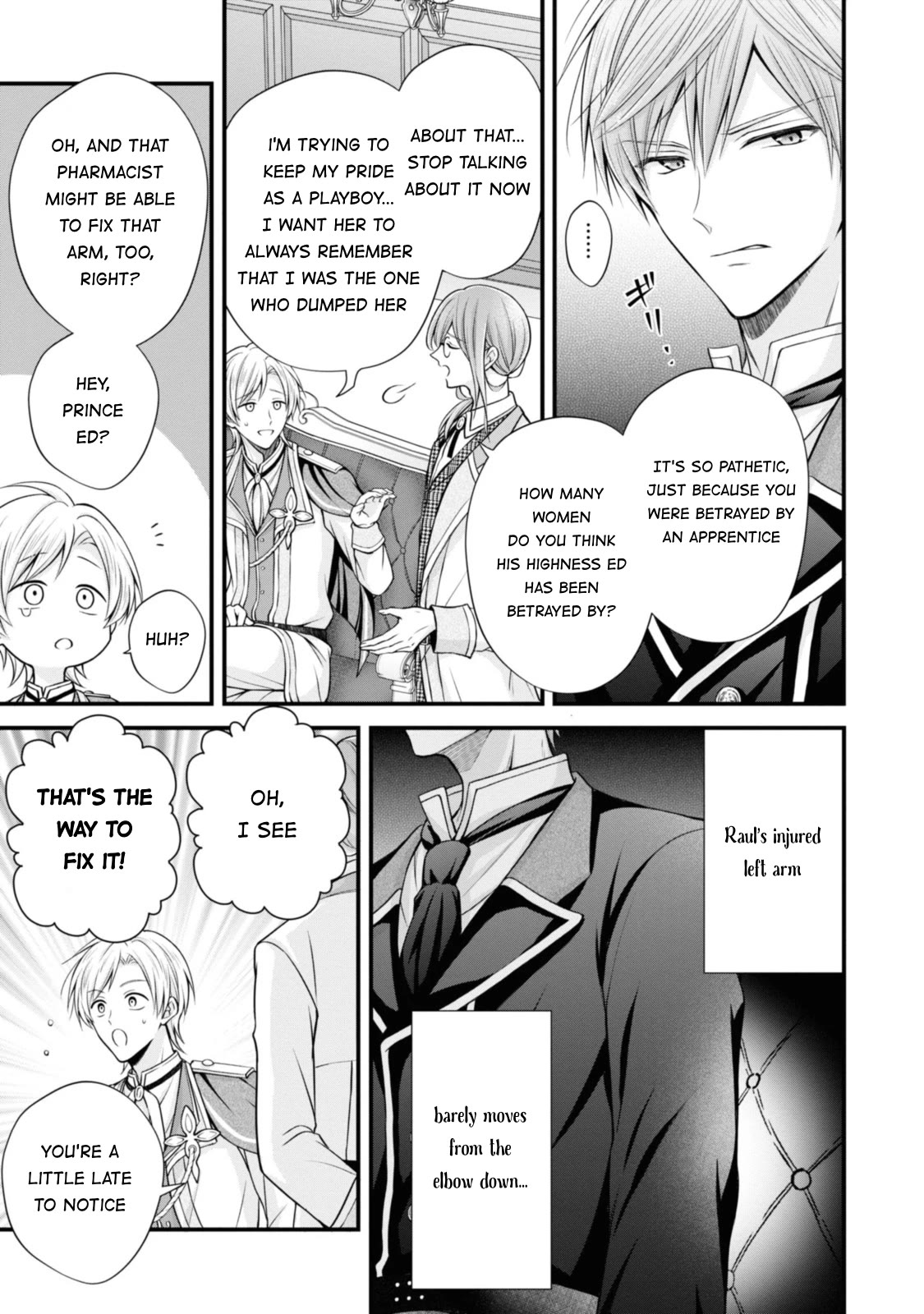 Lady Healer With Zero Luck With Men. Her First Love, a Black Knight, Is Now Her Unchosen Fiancé Chapter 3 page 9 - Chapter 3