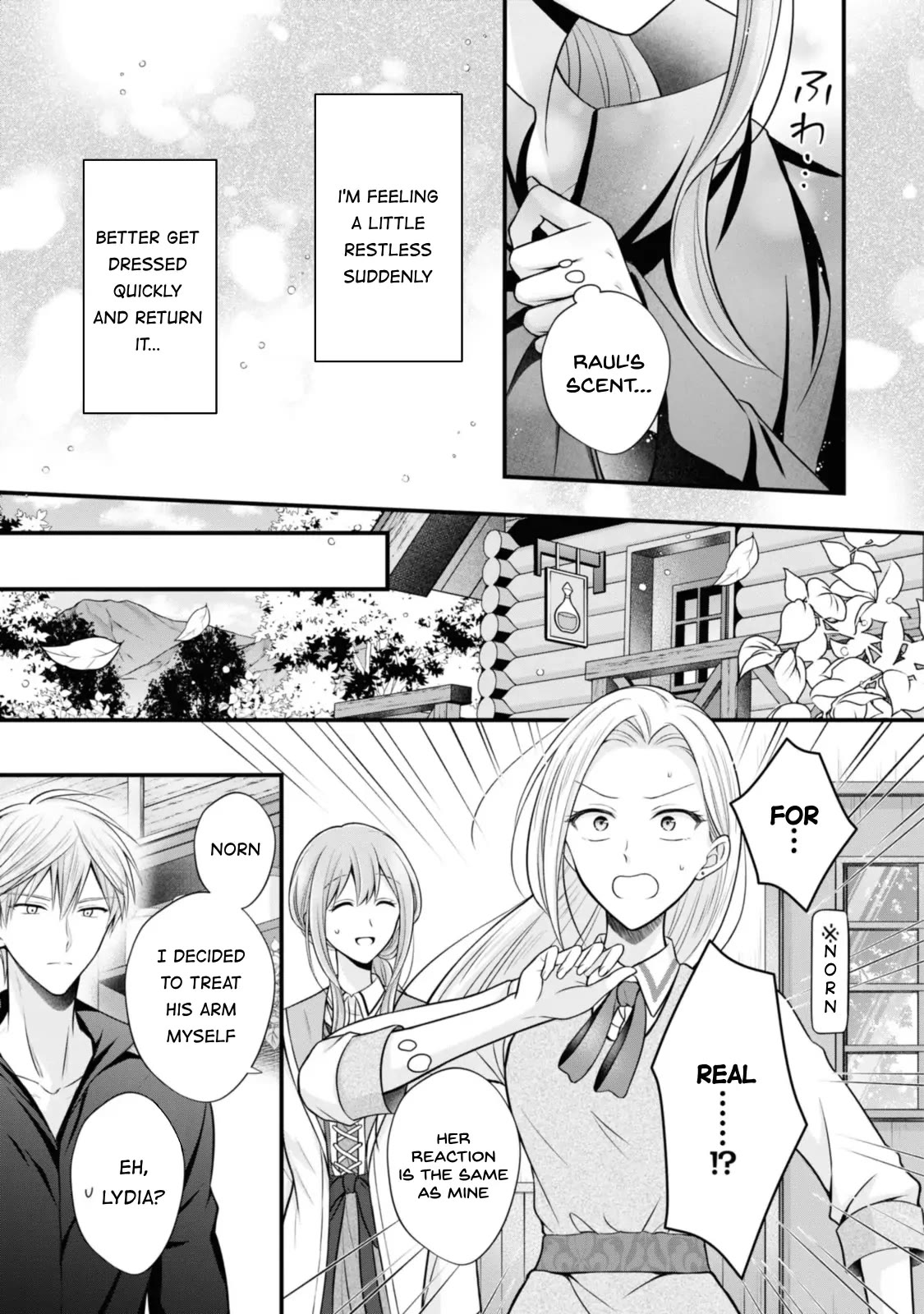 Lady Healer With Zero Luck With Men. Her First Love, a Black Knight, Is Now Her Unchosen Fiancé Chapter 4 page 15 - Chapter 4