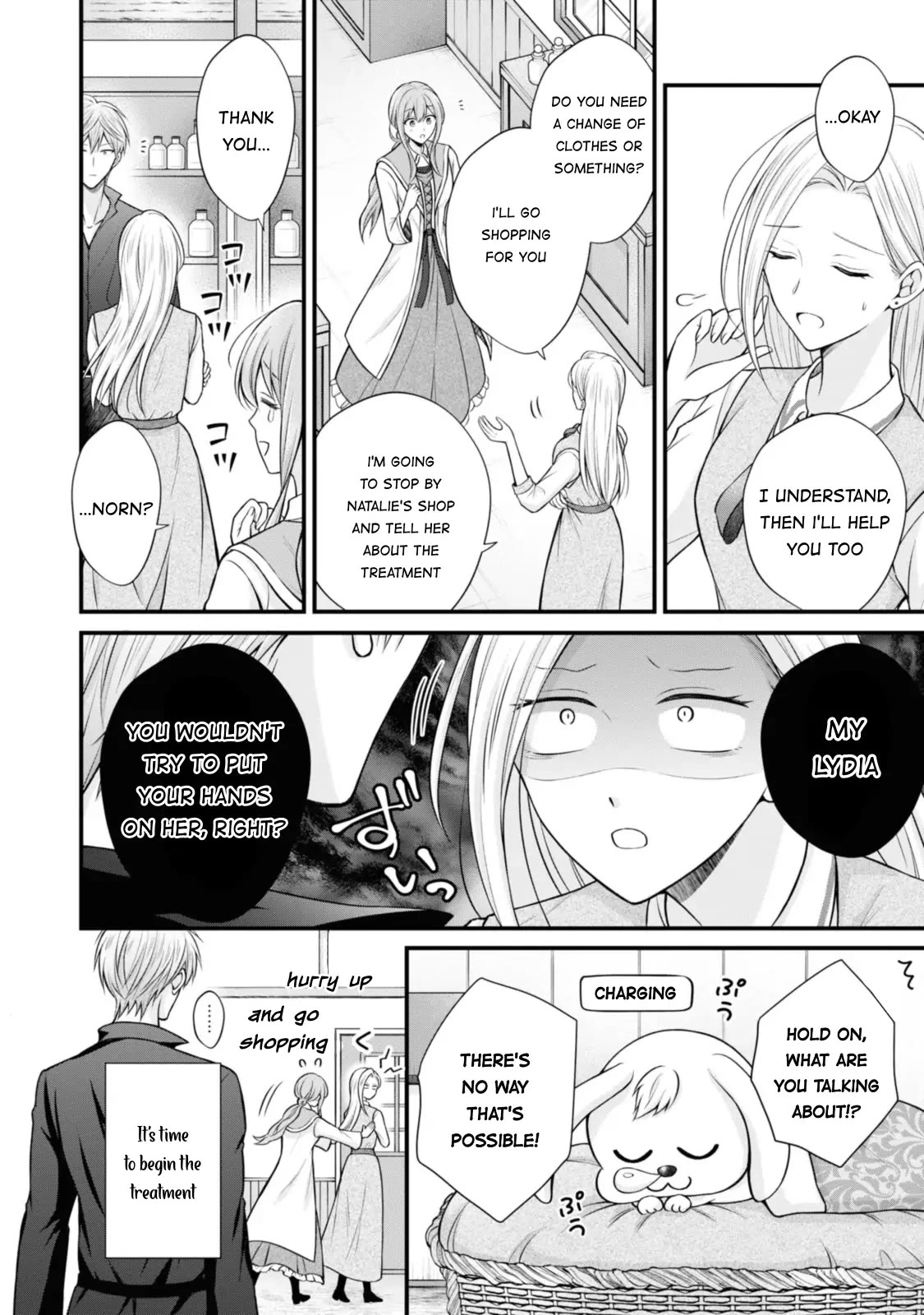 Lady Healer With Zero Luck With Men. Her First Love, a Black Knight, Is Now Her Unchosen Fiancé Chapter 4 page 16 - Chapter 4