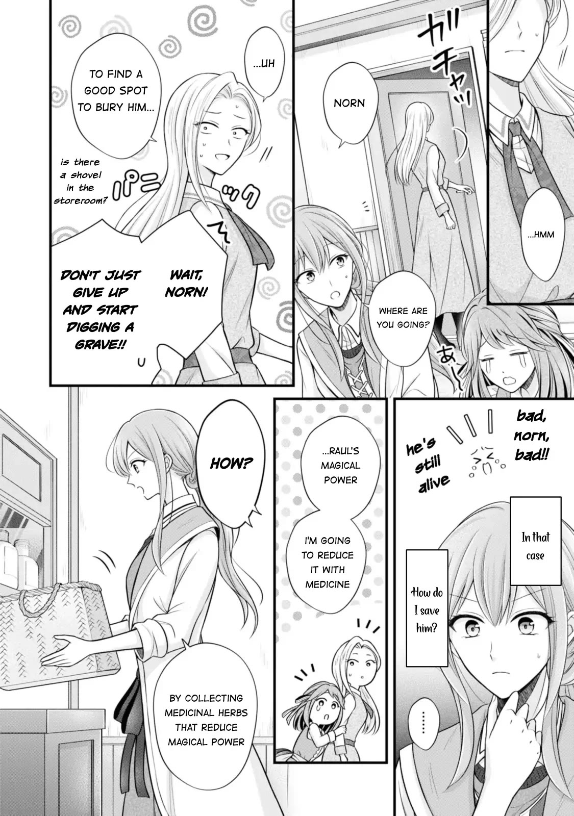 Lady Healer With Zero Luck With Men. Her First Love, a Black Knight, Is Now Her Unchosen Fiancé Chapter 4 page 26 - Chapter 4