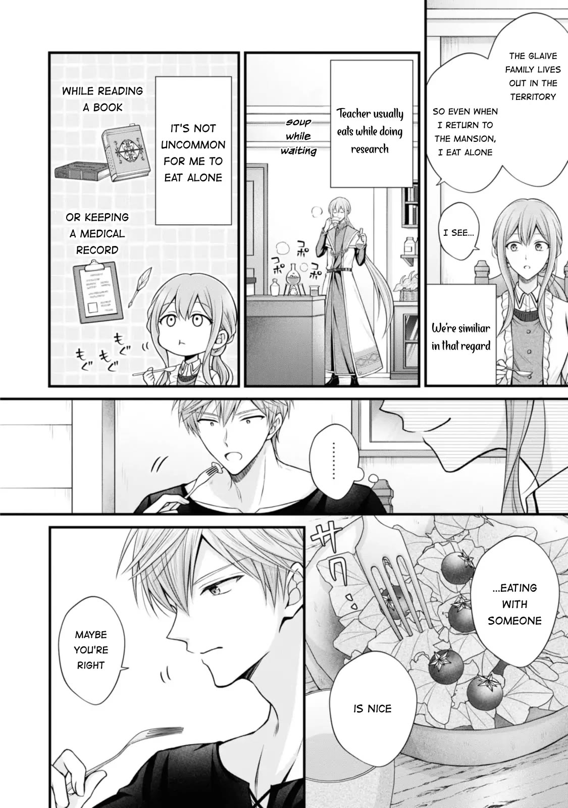 Lady Healer With Zero Luck With Men. Her First Love, a Black Knight, Is Now Her Unchosen Fiancé Chapter 4 page 6 - Chapter 4