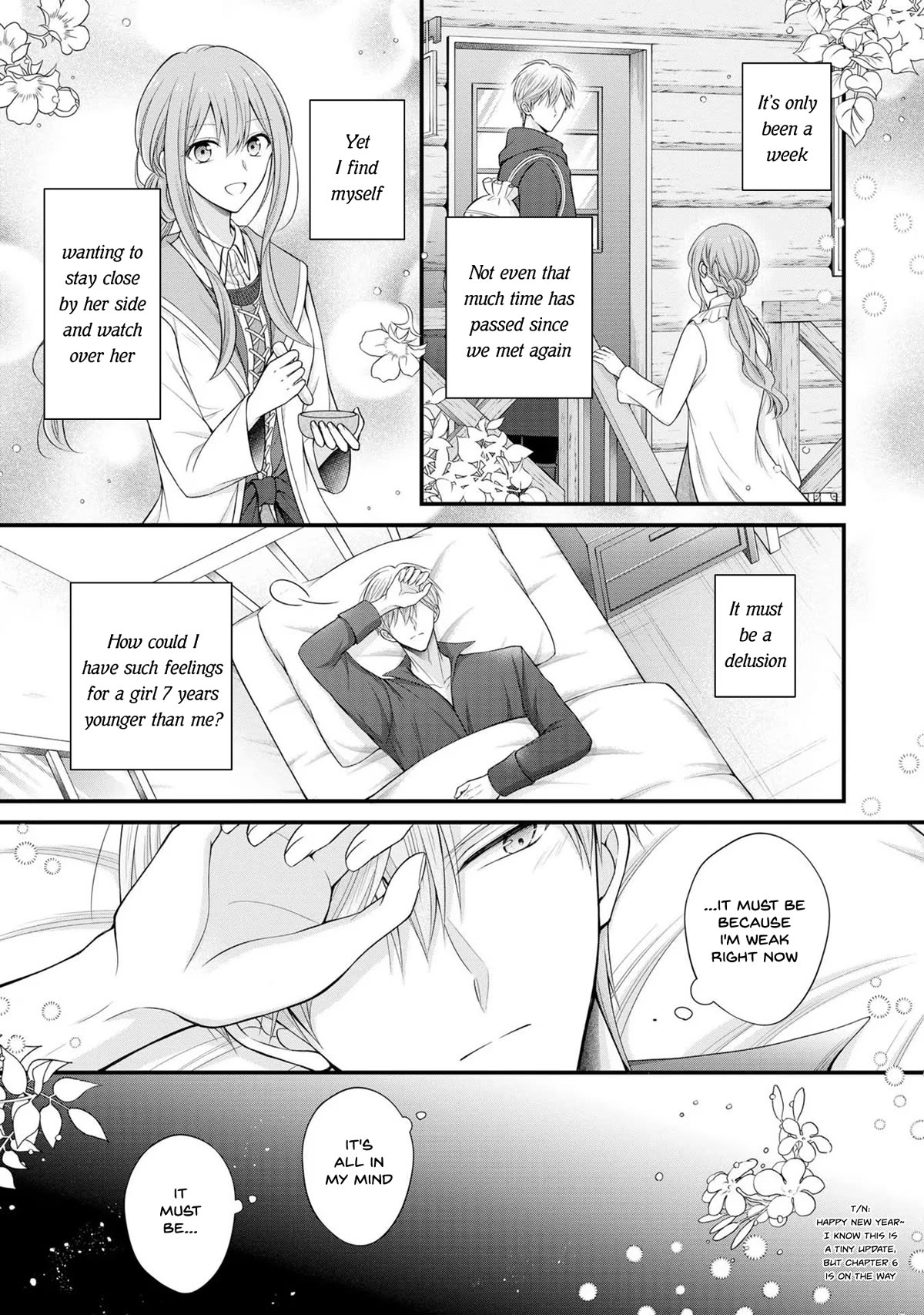 Lady Healer With Zero Luck With Men. Her First Love, a Black Knight, Is Now Her Unchosen Fiancé Chapter 5.5 page 2 - Chapter 5.5