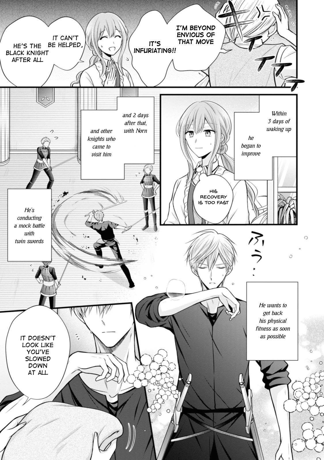 Lady Healer With Zero Luck With Men. Her First Love, a Black Knight, Is Now Her Unchosen Fiancé Chapter 5 page 15 - Chapter 5