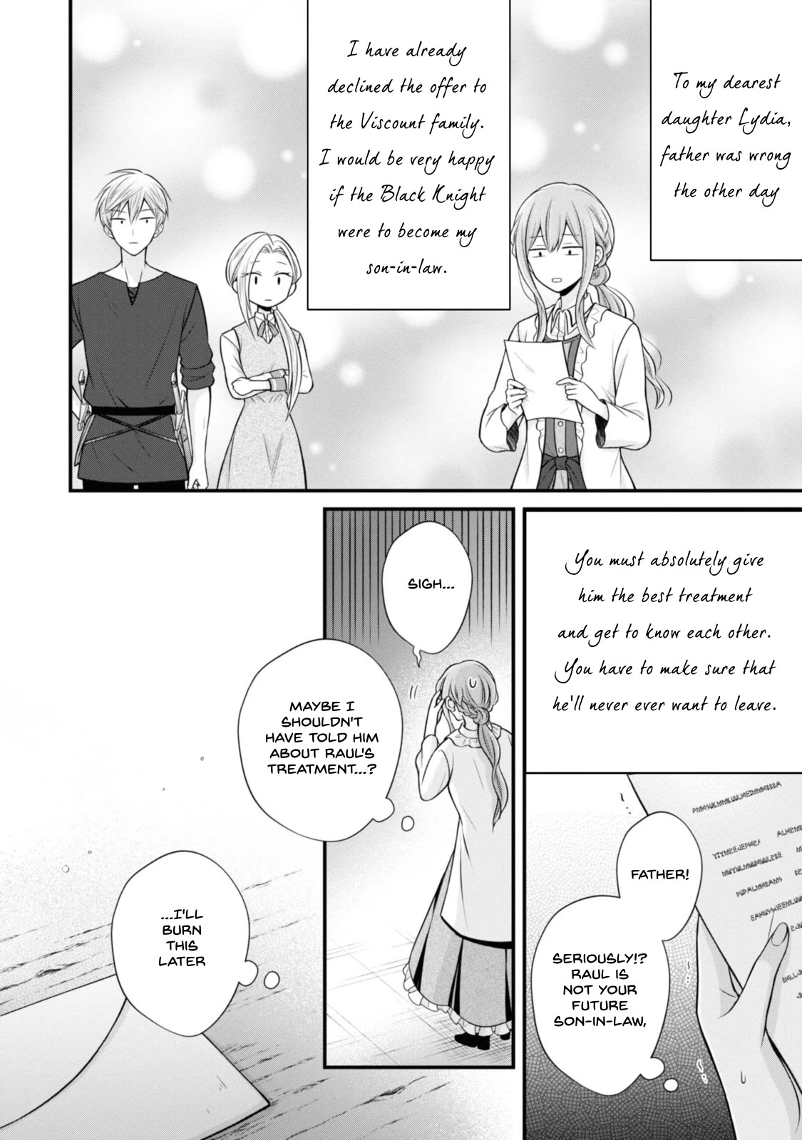 Lady Healer With Zero Luck With Men. Her First Love, a Black Knight, Is Now Her Unchosen Fiancé Chapter 5 page 18 - Chapter 5