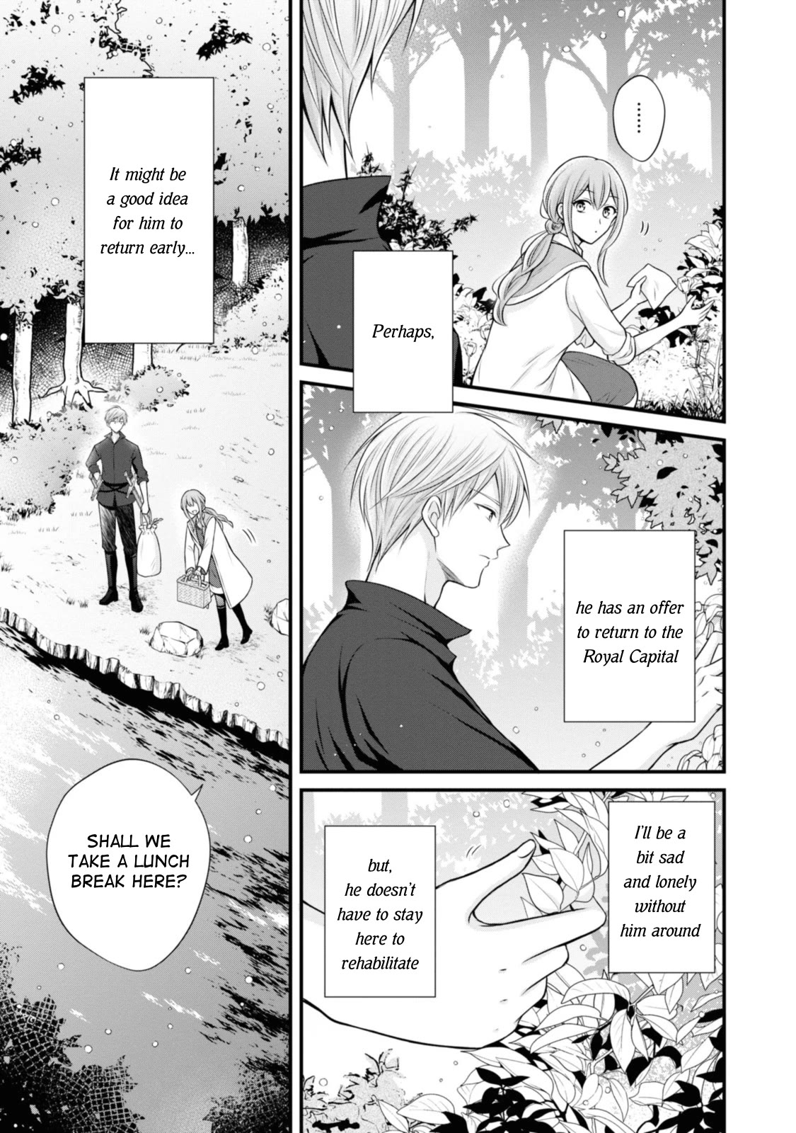 Lady Healer With Zero Luck With Men. Her First Love, a Black Knight, Is Now Her Unchosen Fiancé Chapter 5 page 21 - Chapter 5