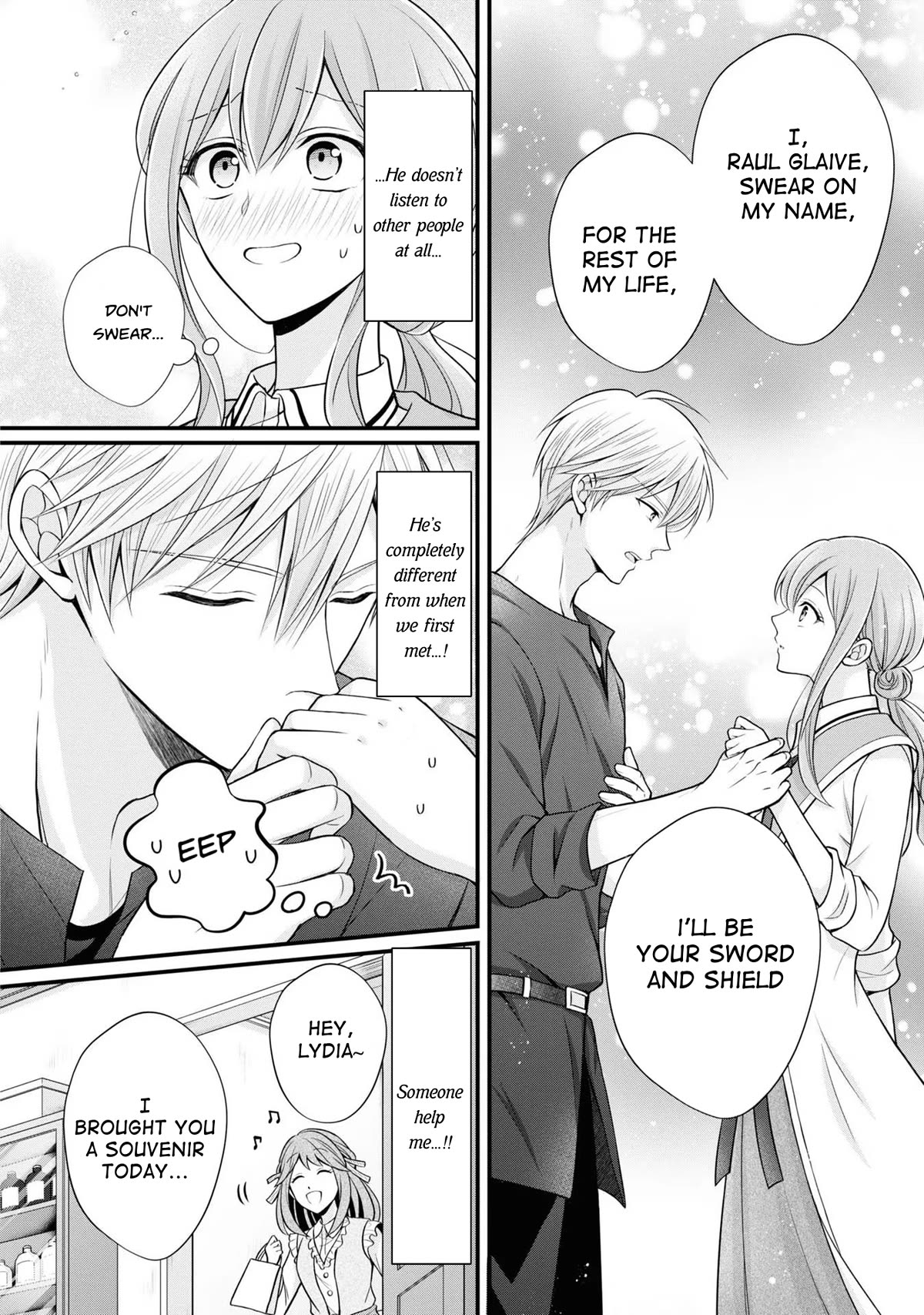 Lady Healer With Zero Luck With Men. Her First Love, a Black Knight, Is Now Her Unchosen Fiancé Chapter 6 page 24 - Chapter 6