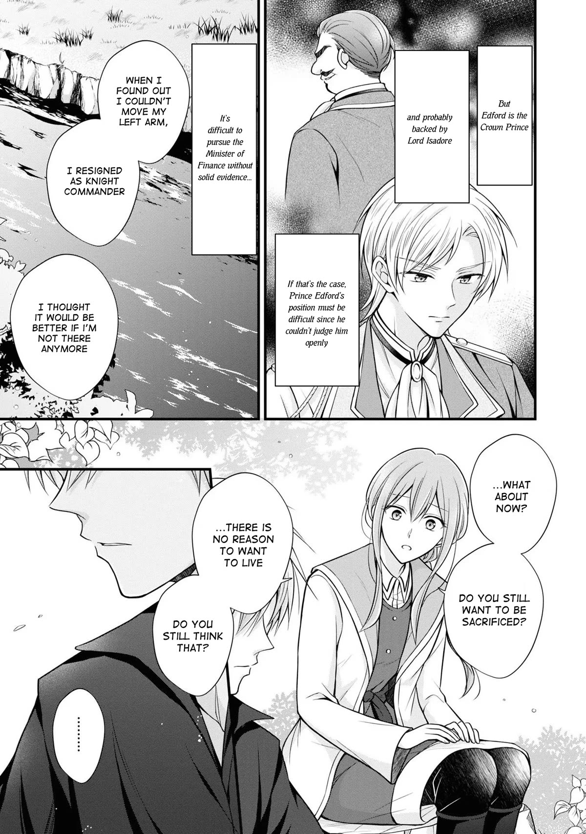 Lady Healer With Zero Luck With Men. Her First Love, a Black Knight, Is Now Her Unchosen Fiancé Chapter 6 page 7 - Chapter 6