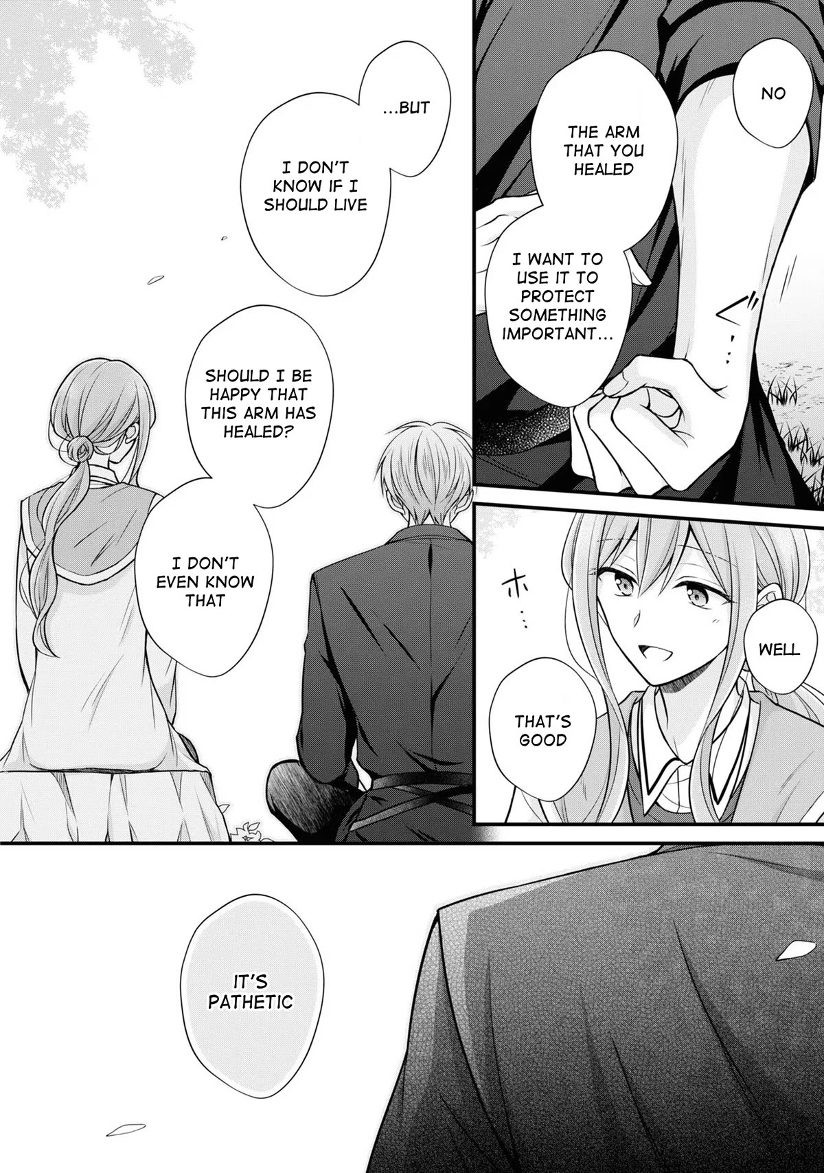 Lady Healer With Zero Luck With Men. Her First Love, a Black Knight, Is Now Her Unchosen Fiancé Chapter 6 page 8 - Chapter 6