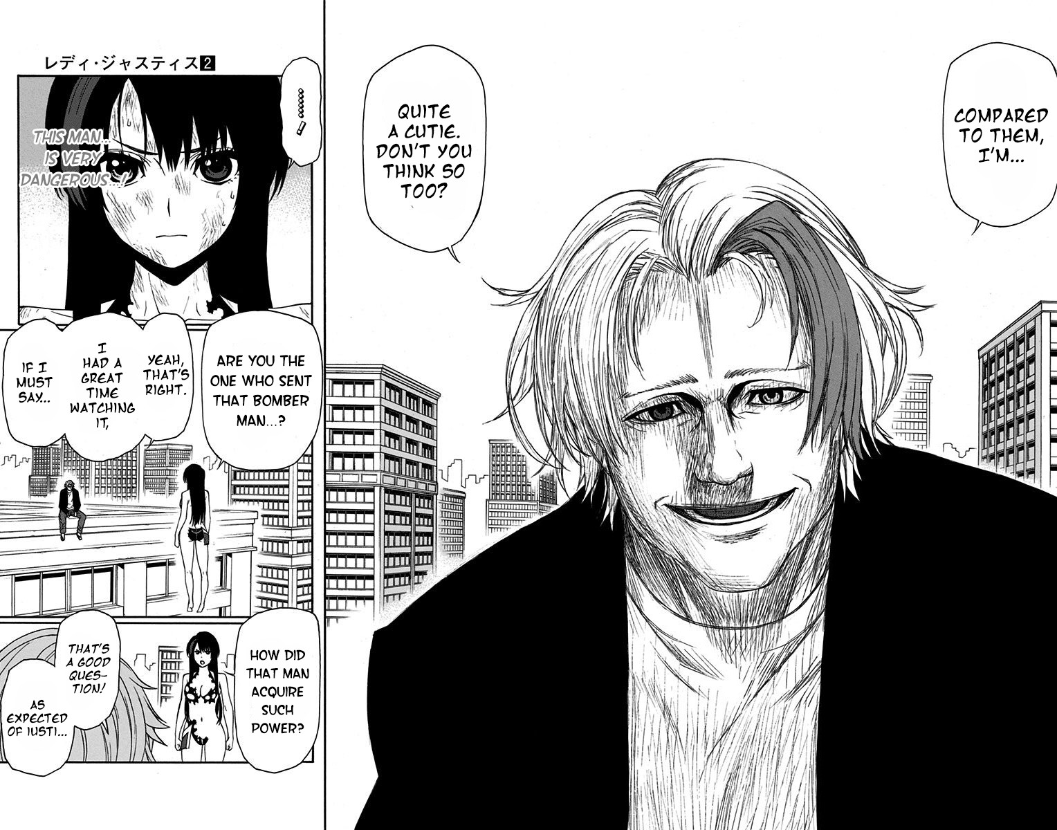 Lady Justice Chapter 12 page 10 - Chapter 12: The World's Strongest Man That Was Born Pure Evil