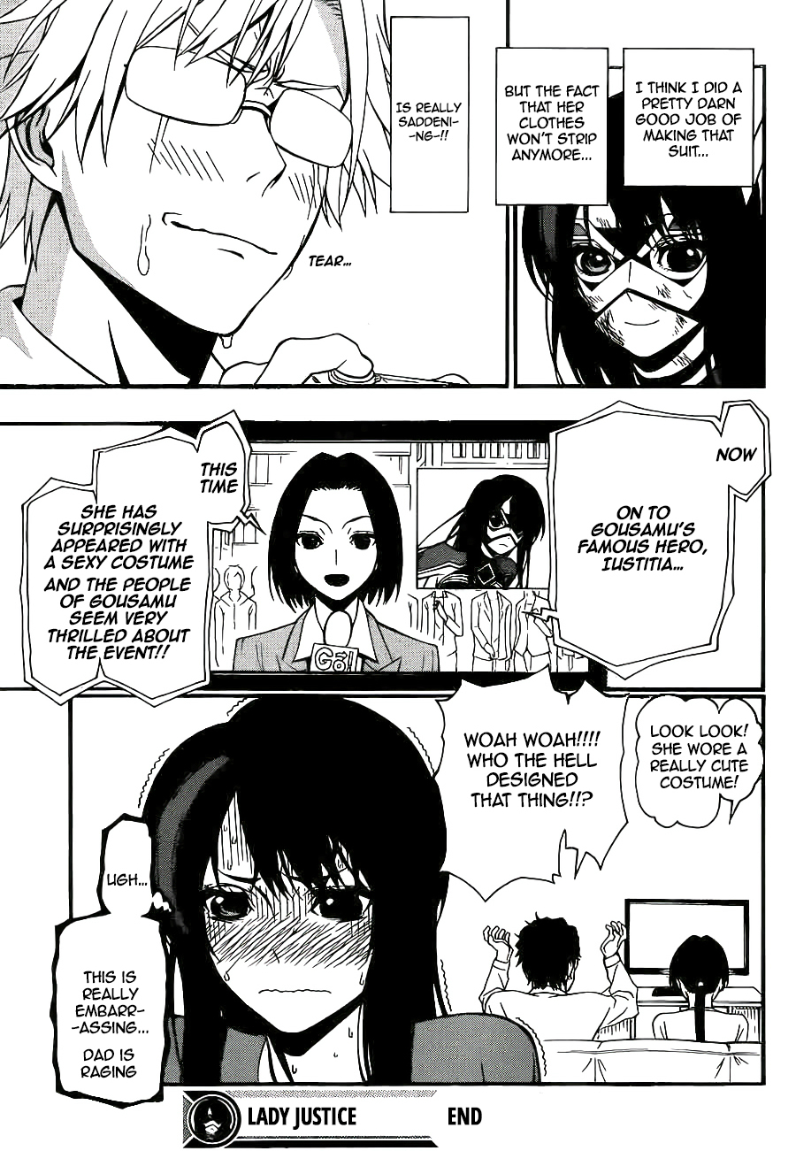 Lady Justice Chapter 3.2 page 23 - Chapter 3 v2 : Even Heroes Might Have A Weakness