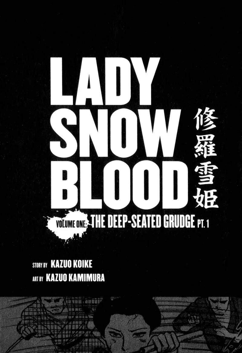 Lady Snowblood Chapter 1 page 2 - Chapter 1