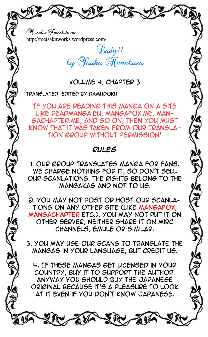 Lady!! Chapter 4.3 page 39 - Vol.04 Chapter 3